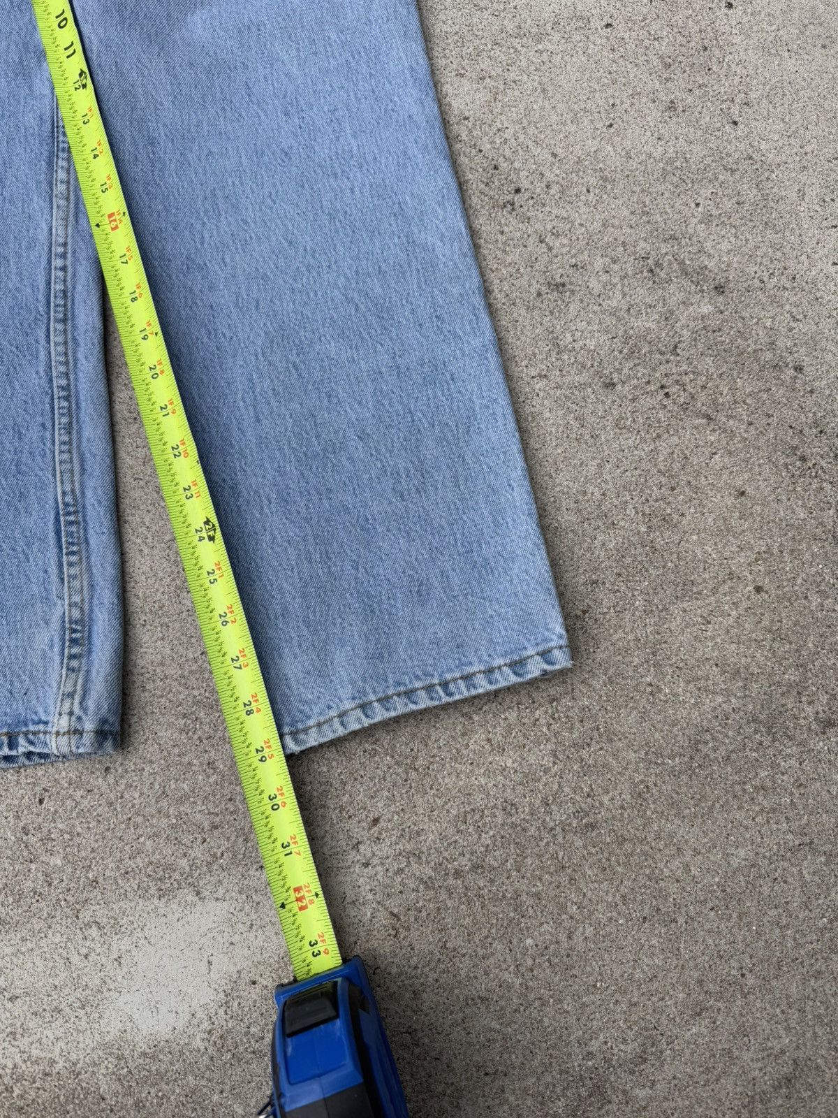 Vtg 90s Lev’s 501xx Buttonfly Straight Leg Faded Jeans 29x29