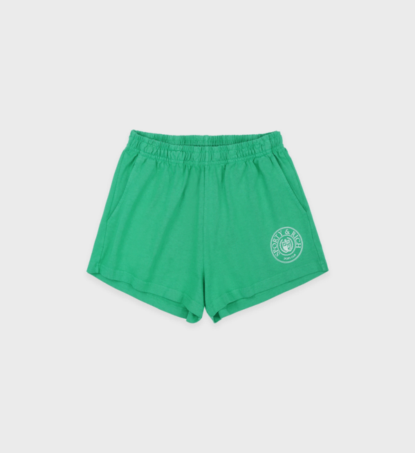 Sporty & Rich o1mle0525 Srhwc Disco Short in Green Size 28" / US 6 / IT 42 - 3 Thumbnail
