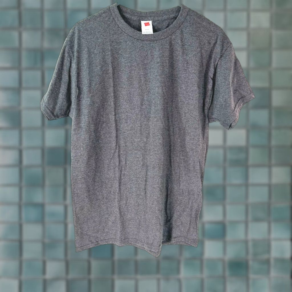 Hanes Hanes Mens Short Sleeves Pullover Heather Gray T Shirt Size M Pack Of 4 Size US M / EU 48-50 / 2 - 1 Thumbnail