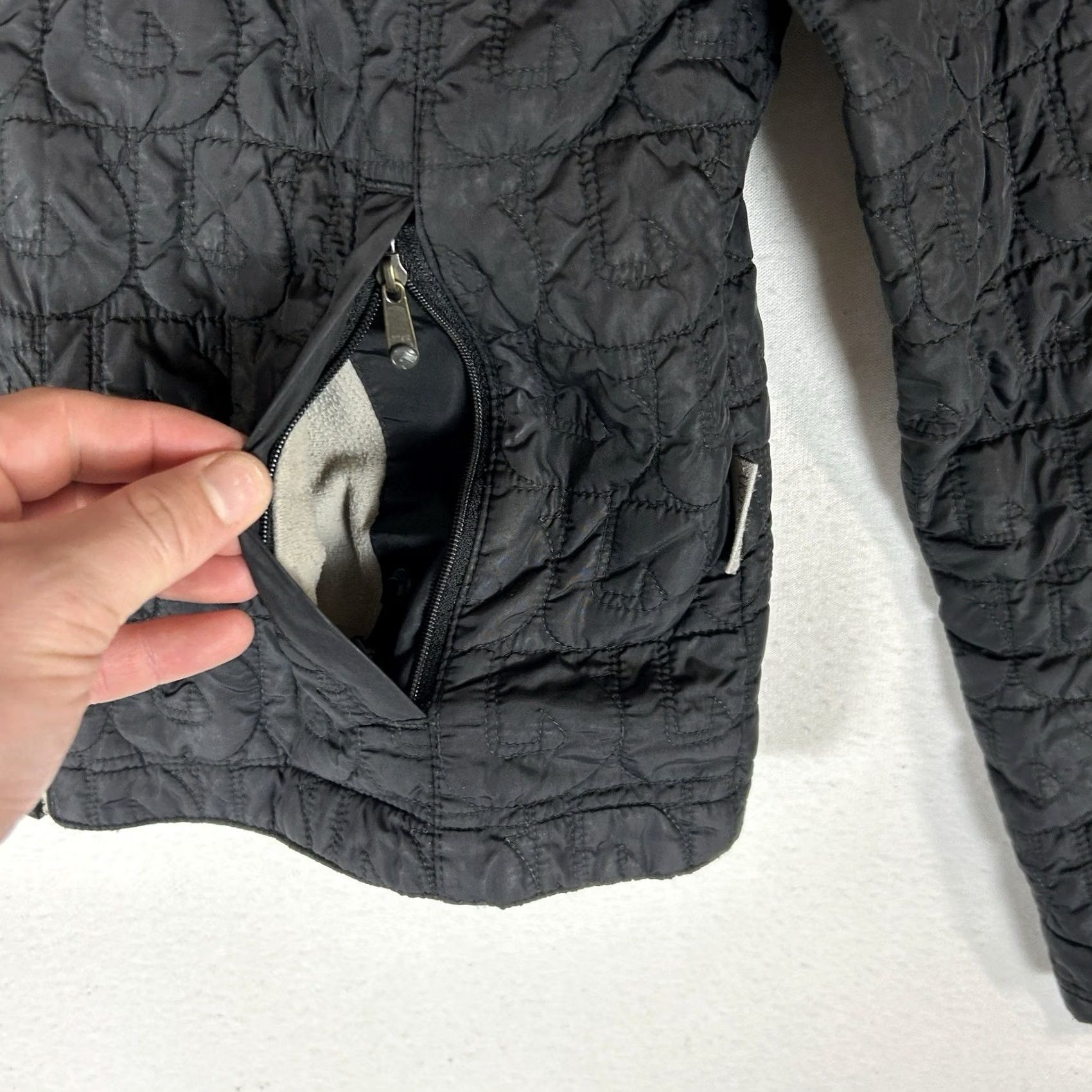 Burton Burton Puffer Quilted Jacket Ladies Teens Medium Black Pockets Full Zip Casual Size M / US 6-8 / IT 42-44 - 6 Thumbnail
