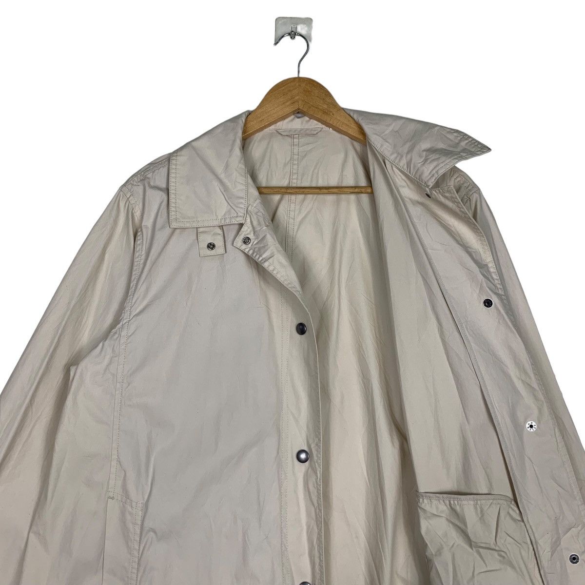 Lemaire × Uniqlo UNIQLO U LEMAIRE Nude Long Coat Jacket #1003-C45 Size S / US 4 / IT 40 - 10 Thumbnail