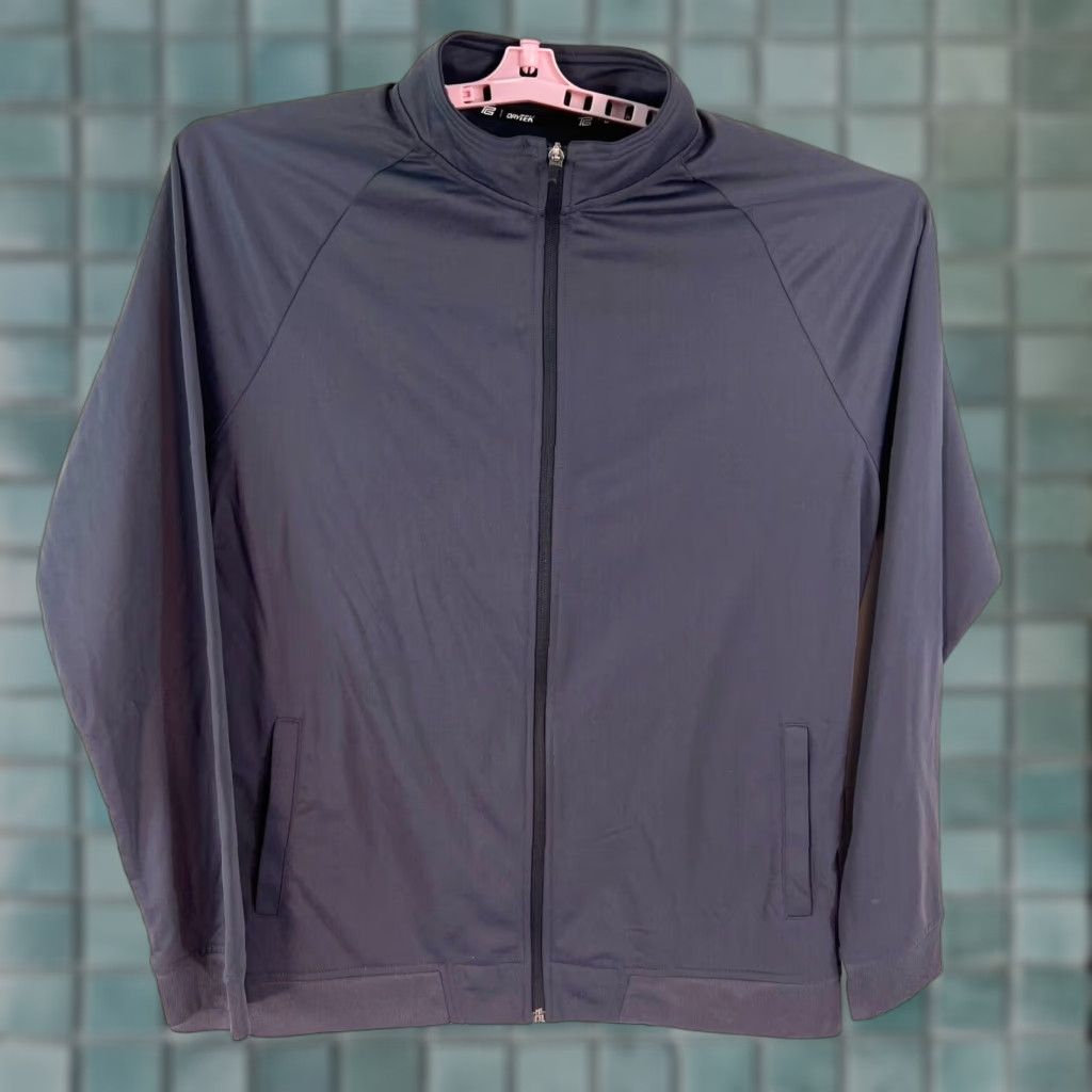 Tek Gear VINTAGE Tek Gear Track Jacket Adult XL Gray Size US XL / EU 56 / 4 - 1 Thumbnail