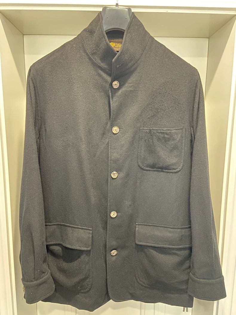 Loro Piana LORO PIANA Cashmere jacket overcoat suit Size 52L - 1 Thumbnail