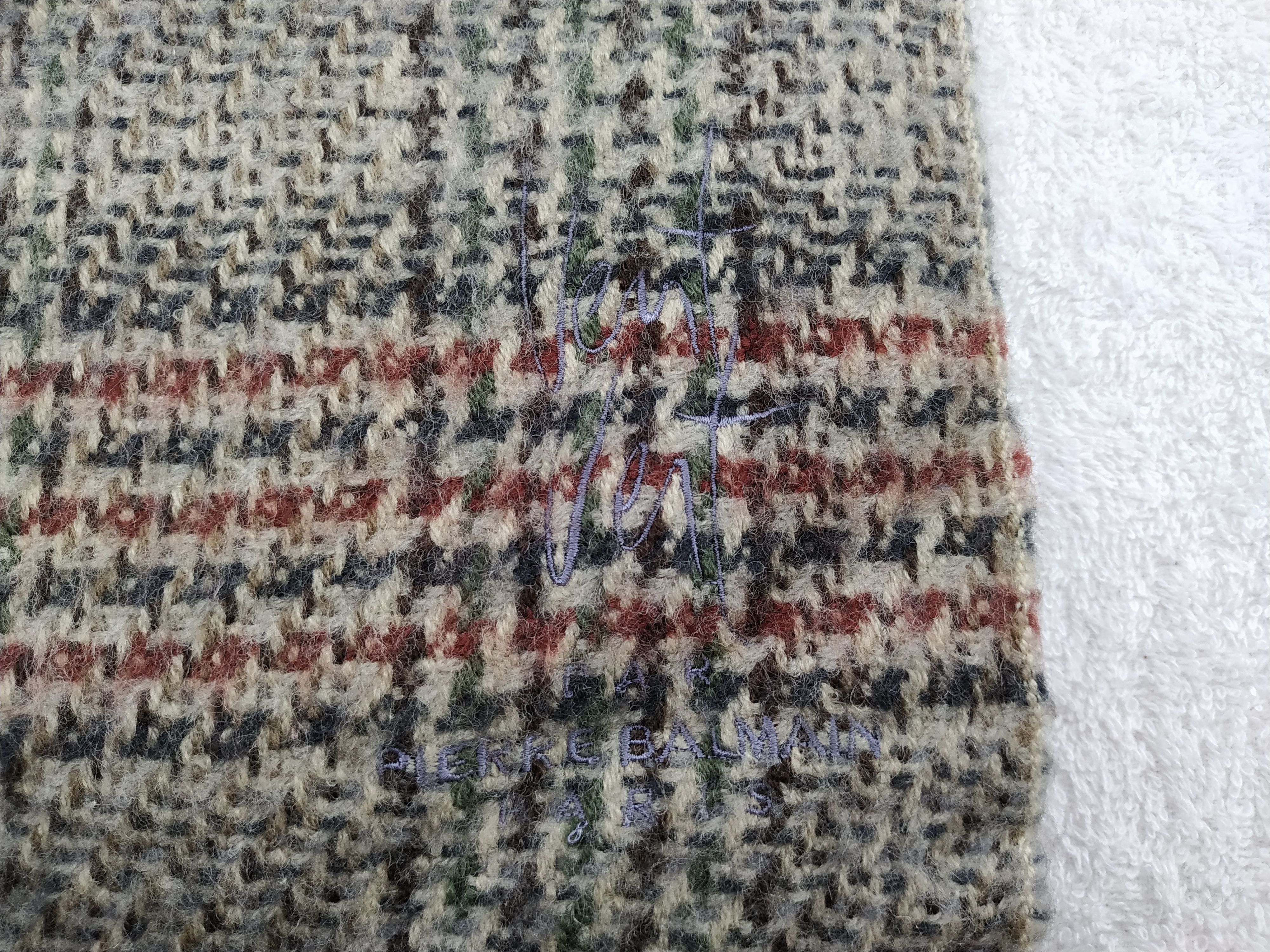 Vintage Pierre Balmain Scarf / Muffler / Neckwear Size ONE SIZE - 2 Thumbnail