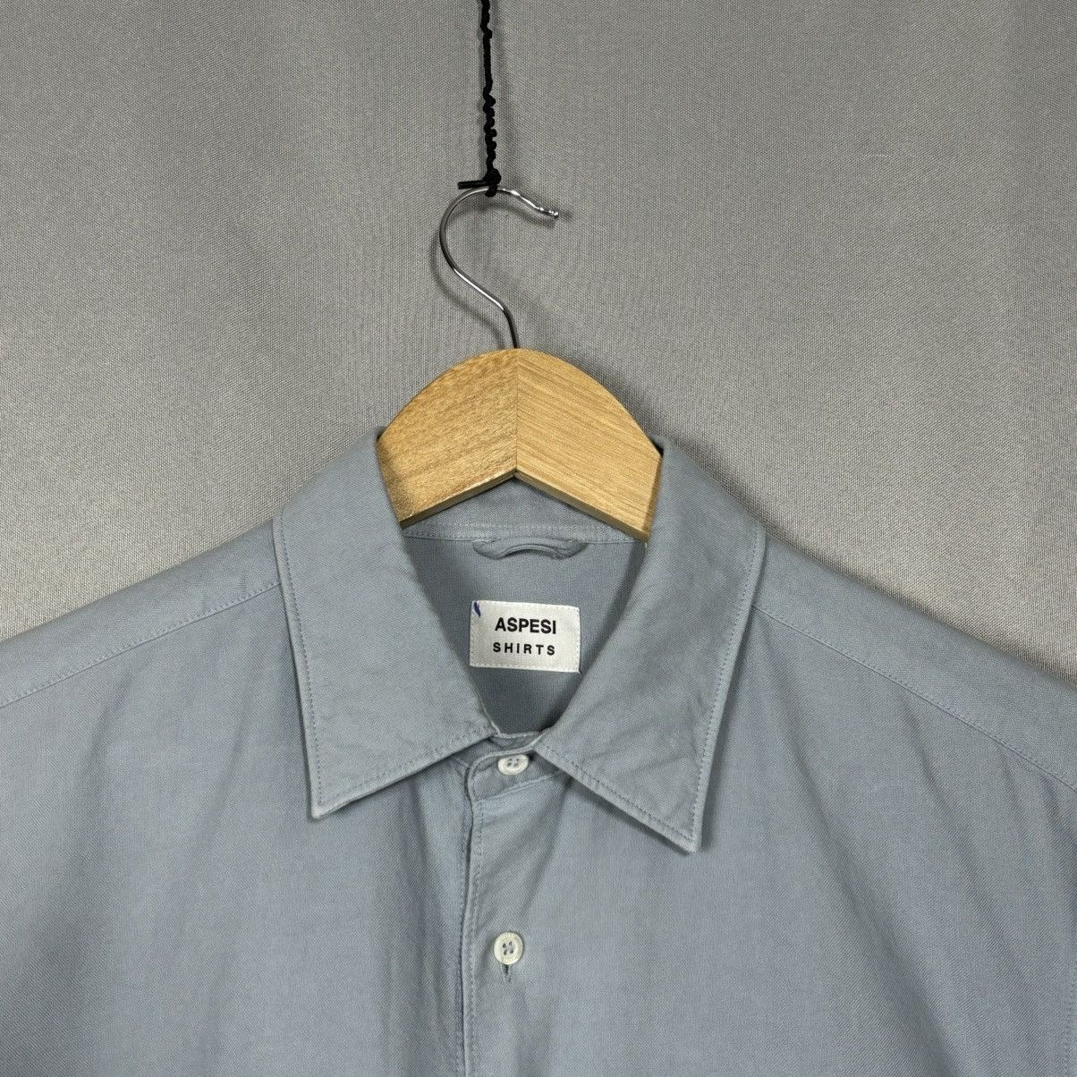 Aspesi Aspesi shirt button up luxury rare grey size medium Size US M / EU 48-50 / 2 - 4 Thumbnail