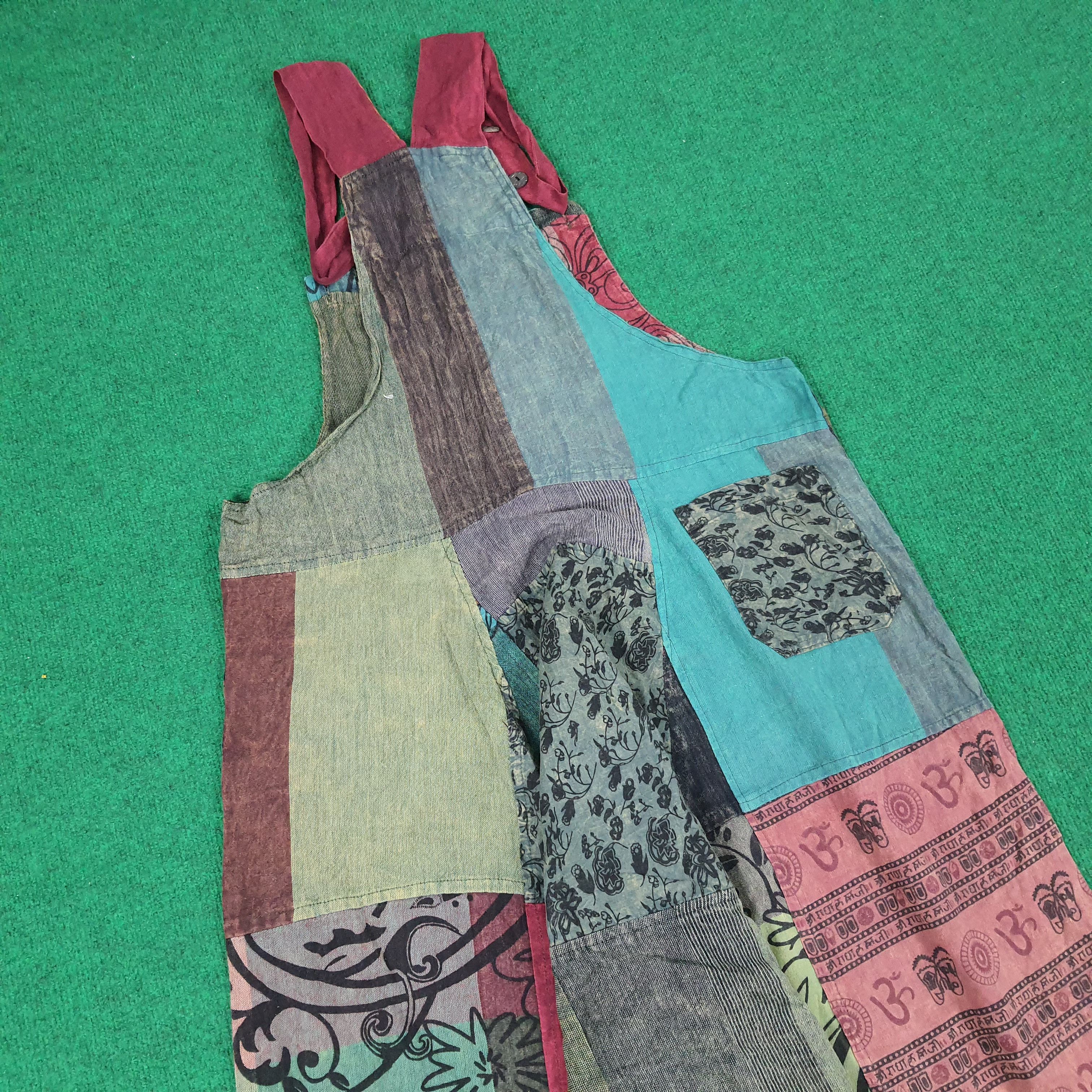 Japanese Brand Vintage Streetwear Patchwork Graphic Design Overall Size US 38 / EU 54 - 4 Thumbnail