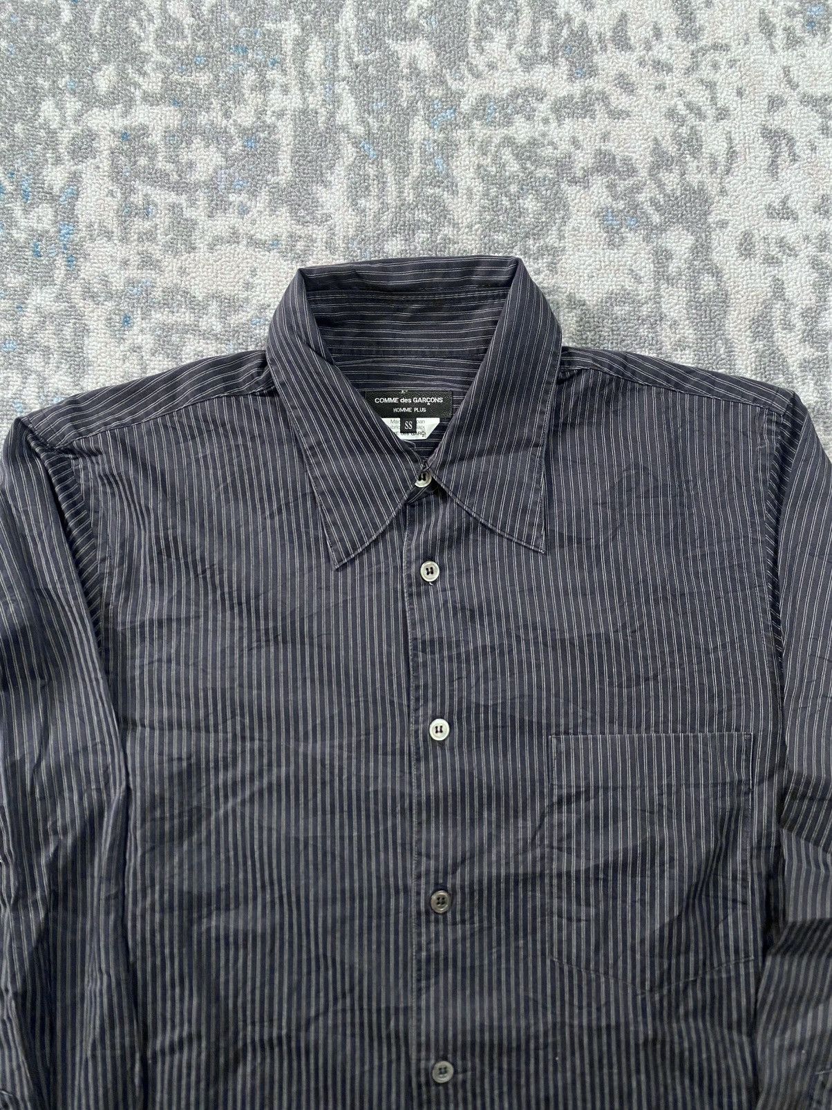 Comme des Garcons Comme des garcons homme plus striped shirt Size US S / EU 44-46 / 1 - 2 Thumbnail