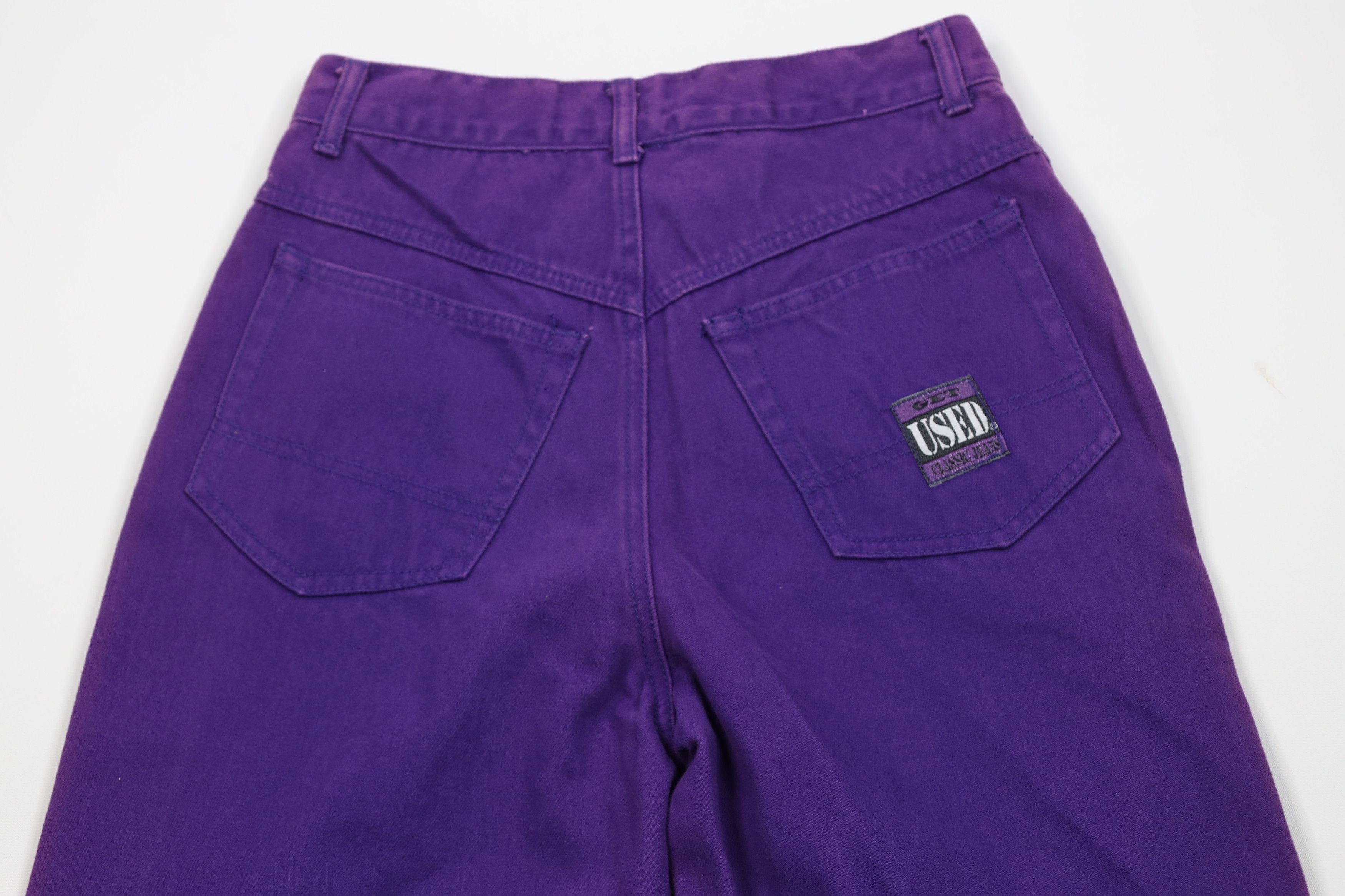 Vintage Deadstock Vintage 90s Streetwear Skateboard Jeans Purple Size US 29 - 11 Thumbnail