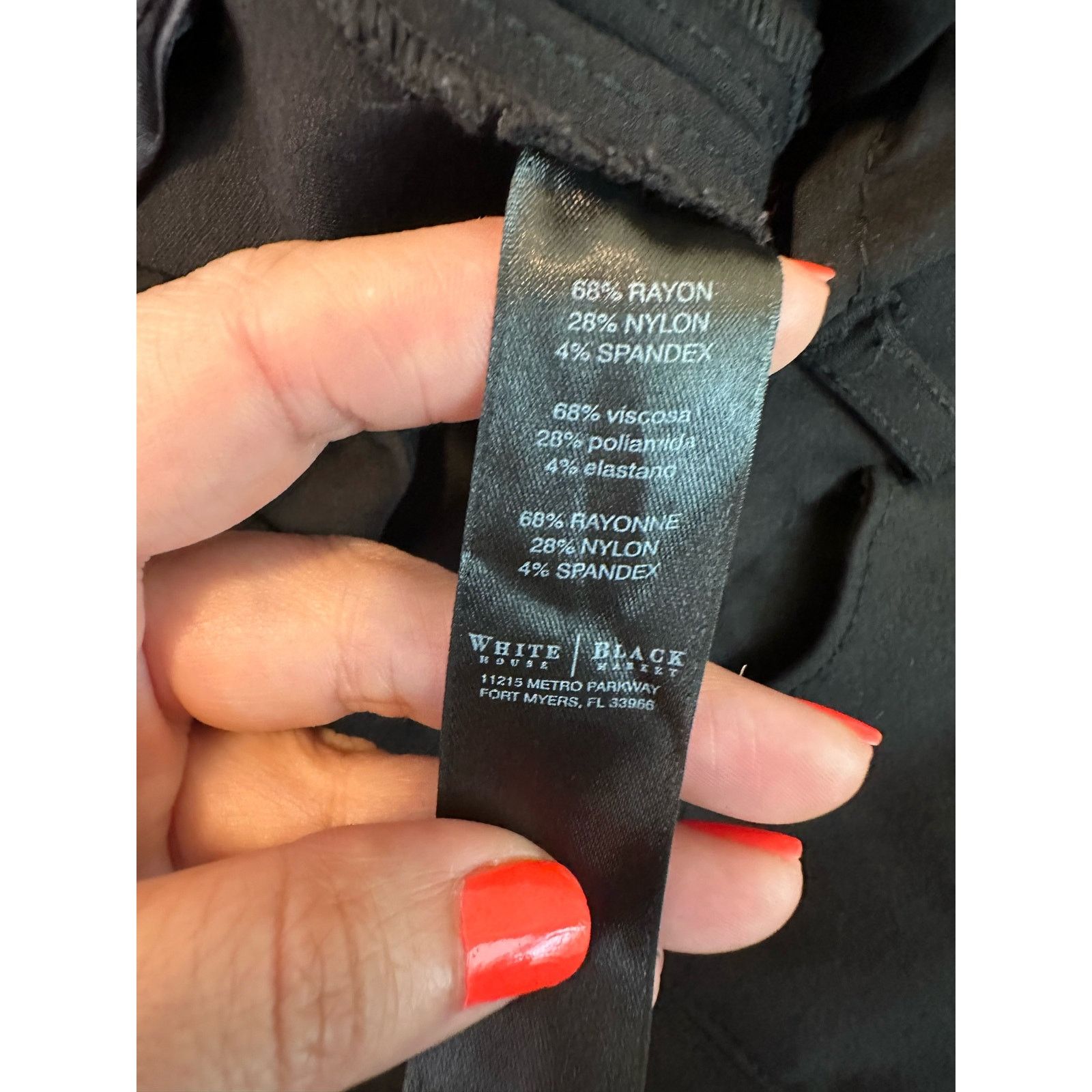 White House Black Market White House Black Market black ankle casual pants size 2 Size 29" - 10 Thumbnail