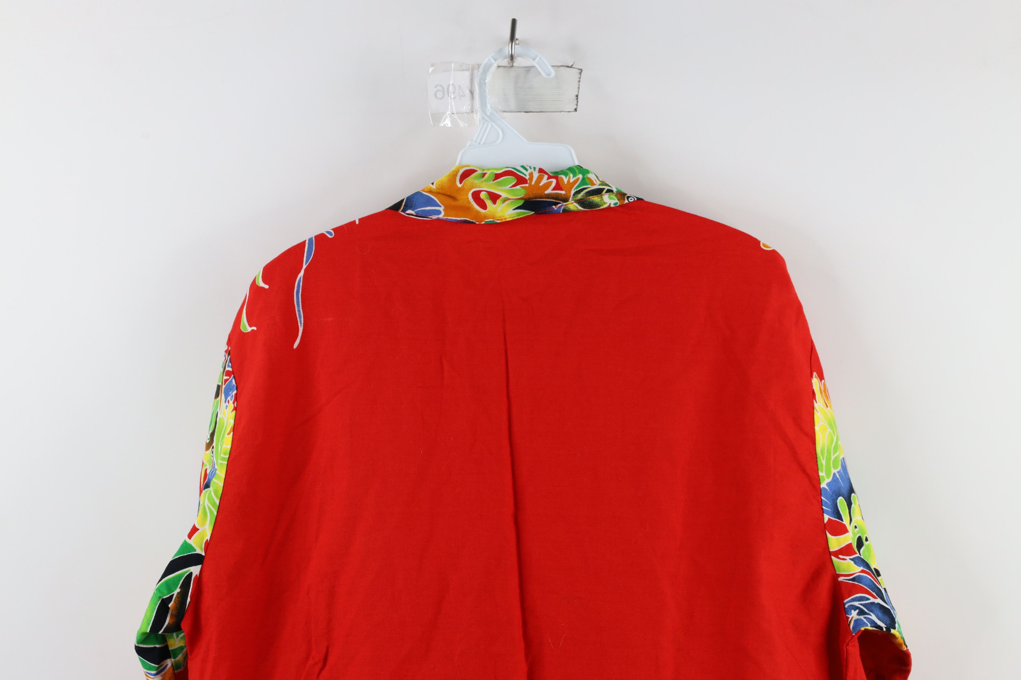 Vintage Vintage 90s Streetwear Hawaiian Short Sleeve Button Shirt Size US L / EU 52-54 / 3 - 10 Thumbnail