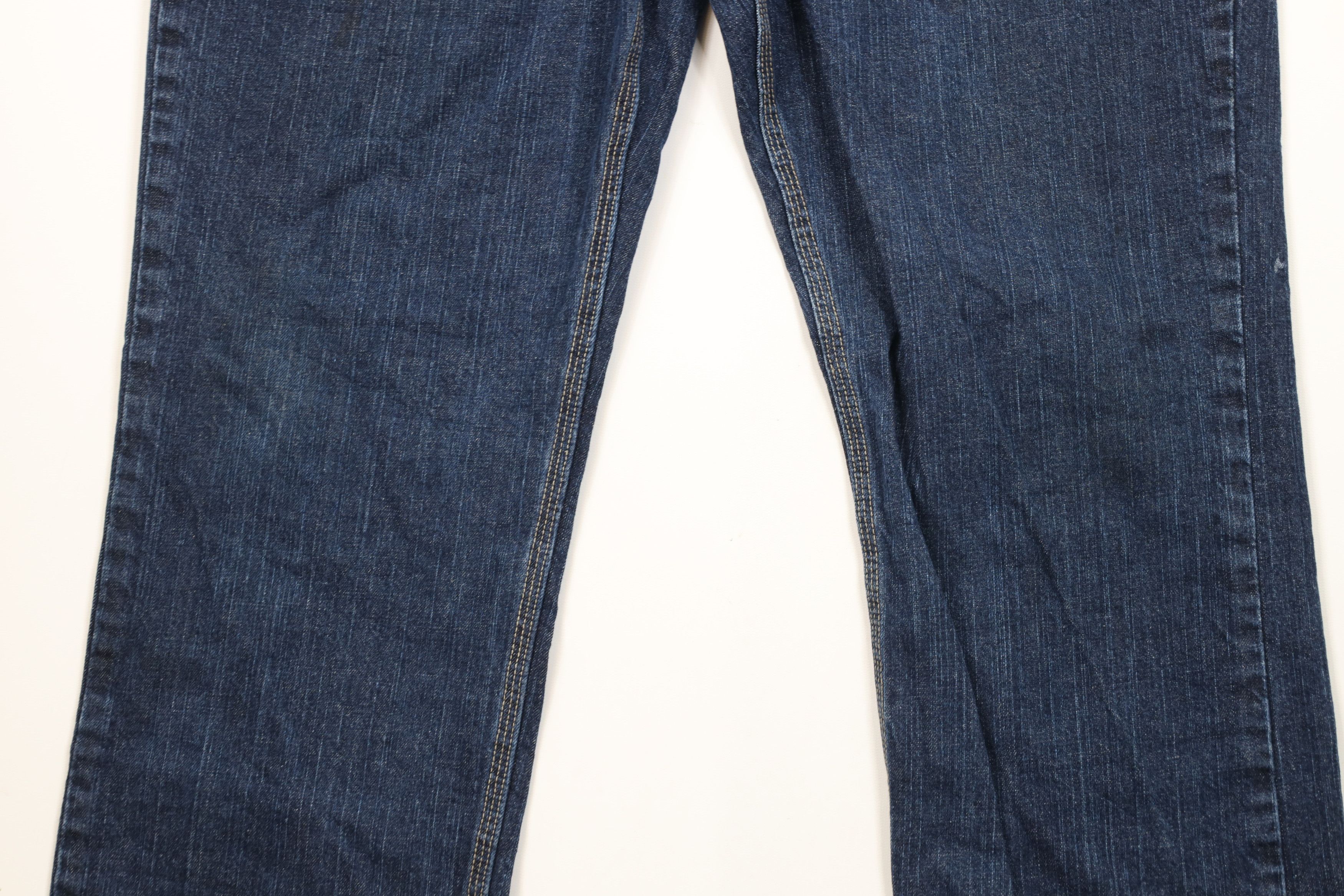 Carhartt × Vintage Vintage Y2K Carhartt FR Resistant Wide Leg Denim Jeans Blue Size US 38 / EU 54 - 3 Thumbnail