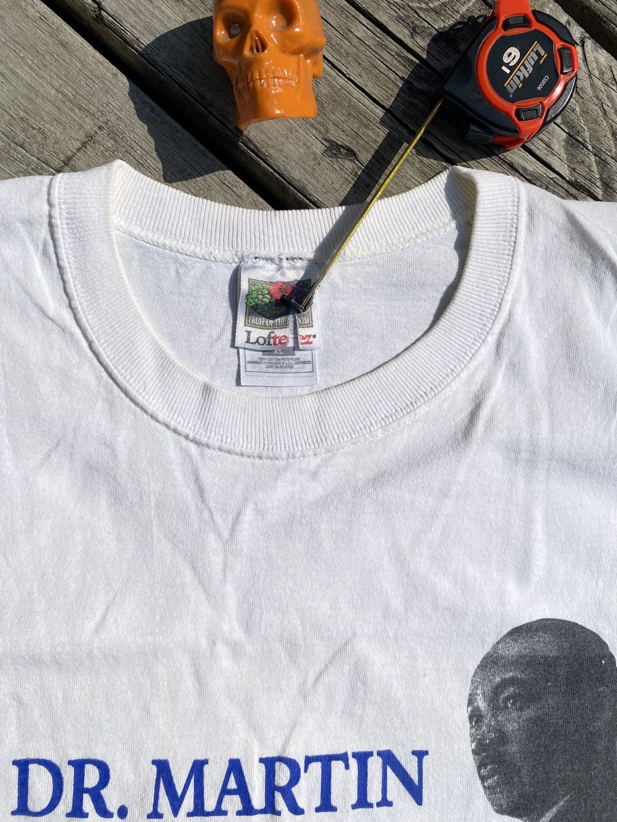 Fruit Of The Loom × Vintage 90s Dr. Martin Luther King Jr. shirt sz XL Size US XL / EU 56 / 4 - 3 Thumbnail