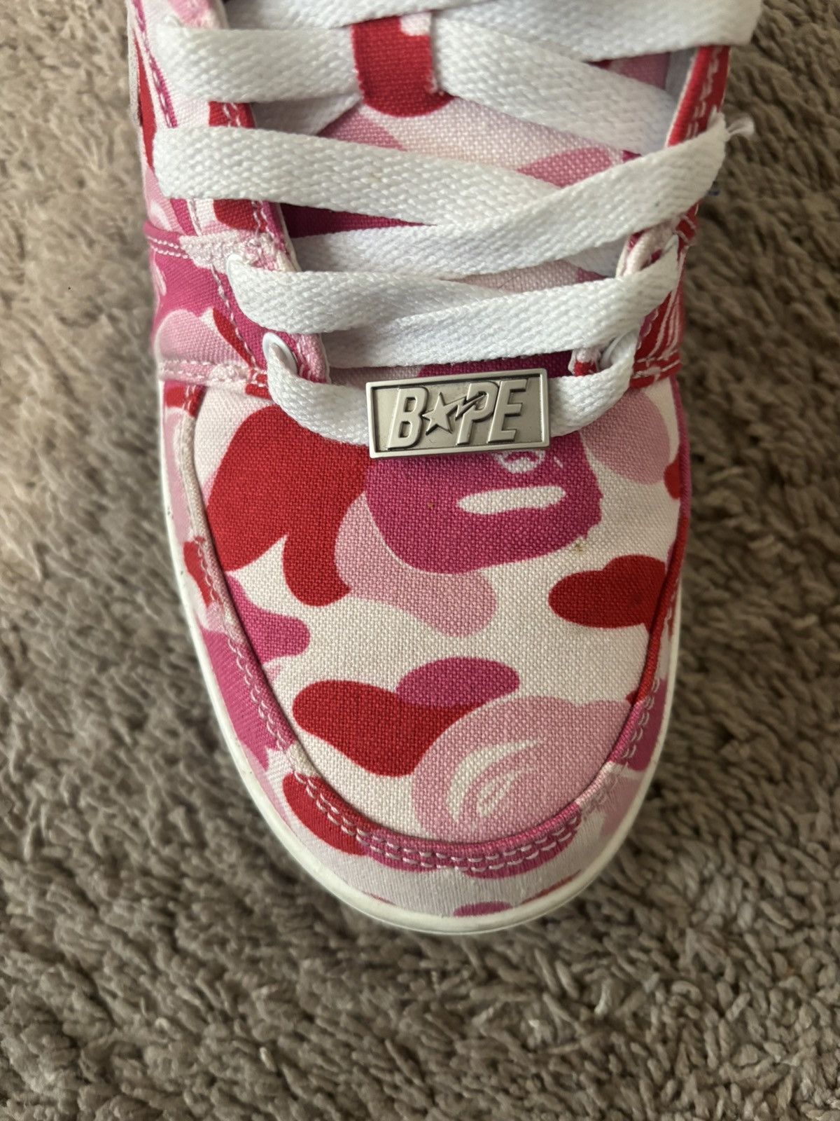 Bape ABC CAMO BAPESTA Size US 10 / EU 43 - 4 Thumbnail