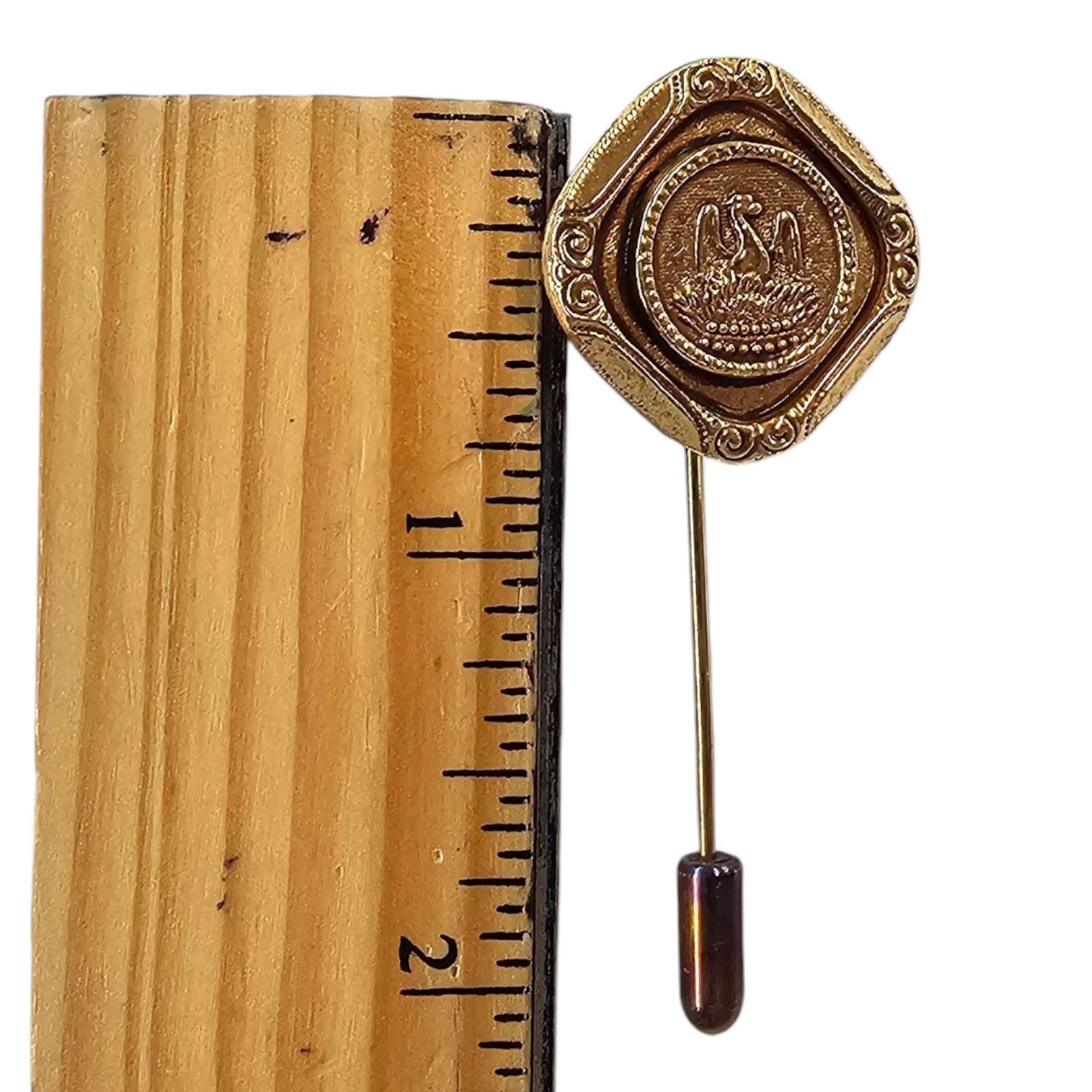 Other Phoenix Rising Stick Pin Flames Egyptian Pharaoh Head Coin L Size ONE SIZE - 4 Thumbnail