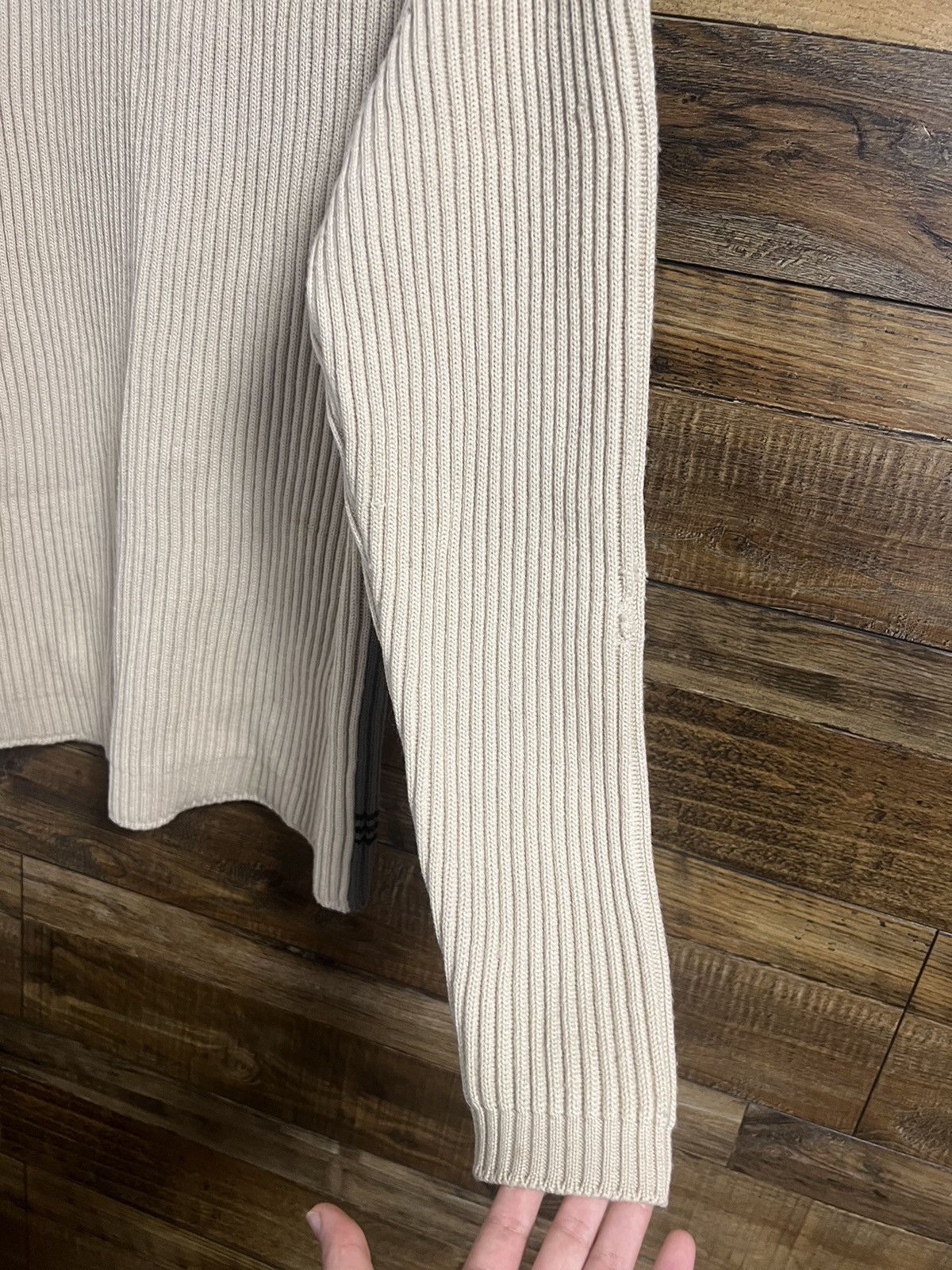 Stone Island STONE ISLAND Sweater Half Zip Wool Heavy Knit Vintage AW 03 Size US XL / EU 56 / 4 - 16 Thumbnail