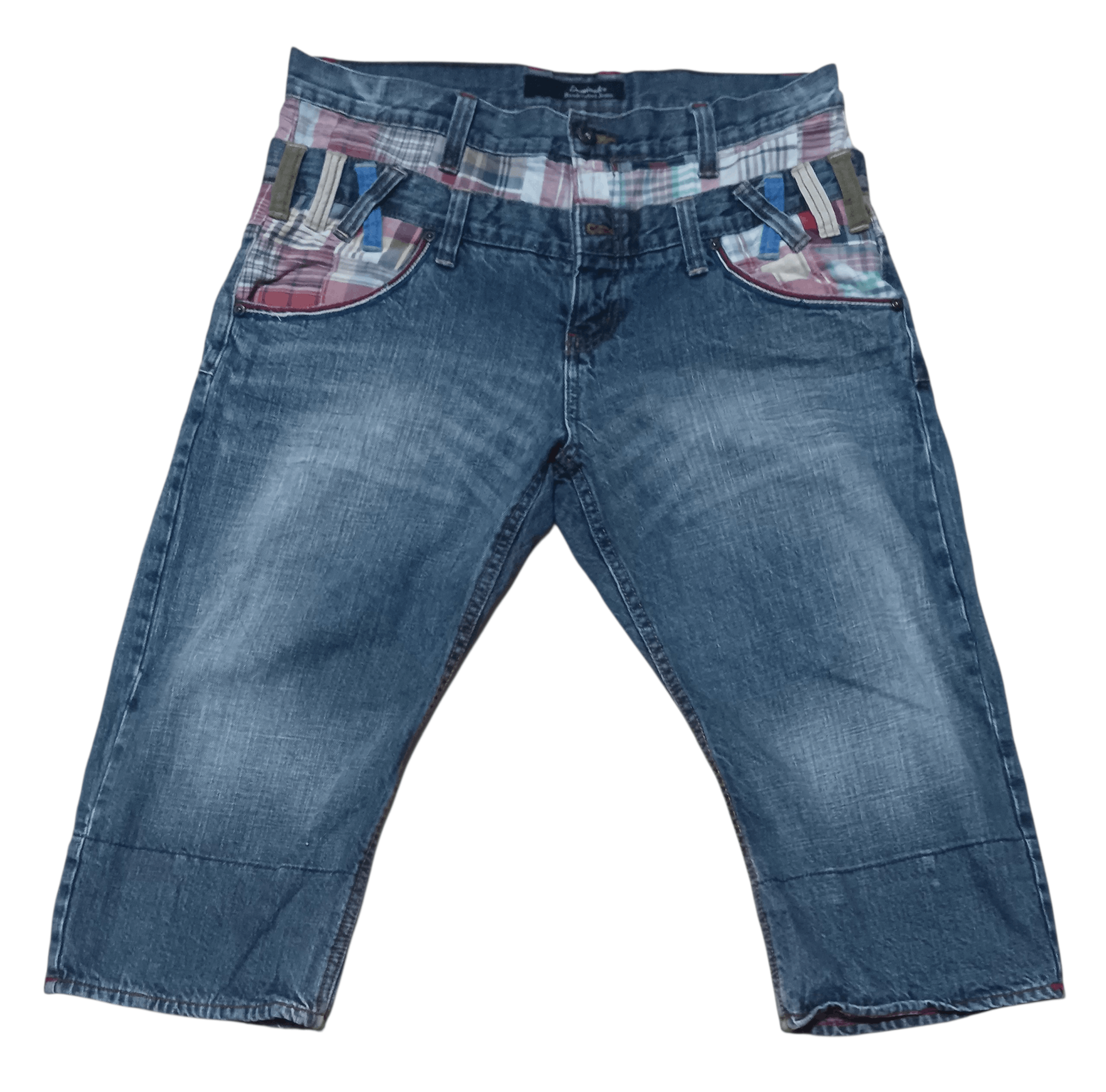 If Six Was Nine DOMINATE DOUBLE WAIST SEASONED JEANS Size US 34 / EU 50 - 1 Thumbnail