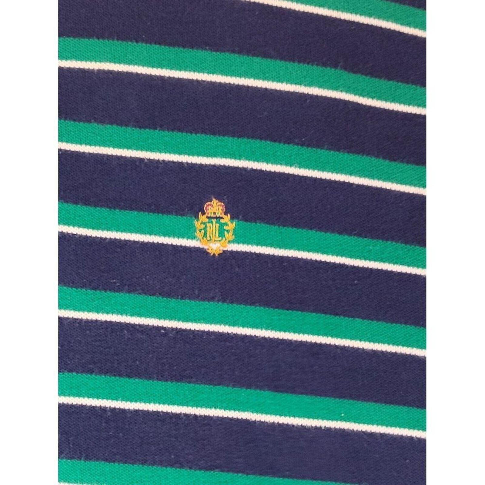 Lauren Ralph Lauren Lauren Ralph Lauren VTG Polo Mens X Large Blue Green USA Size US XL / EU 56 / 4 - 7 Thumbnail