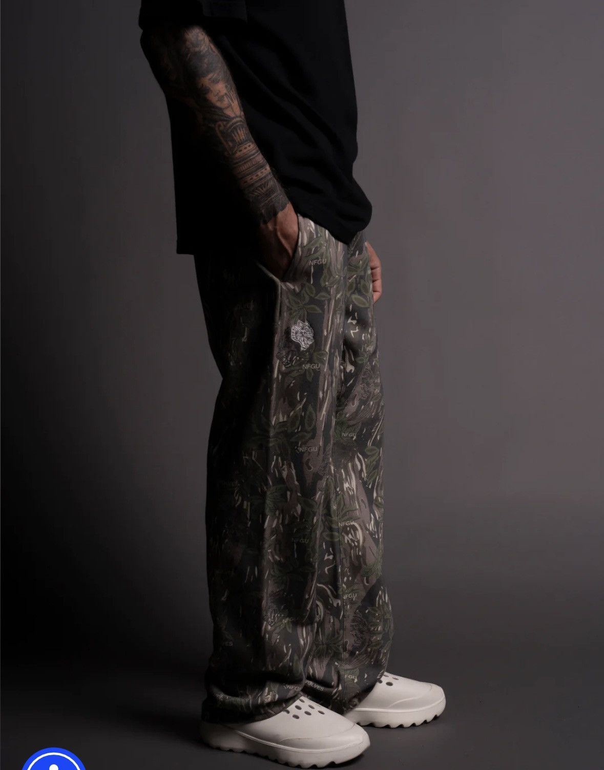 Darc Sport DARC SPORT X WISH YOU WERE HERE “DUAL BIGELOW CAMO SWEATPANT Size US 35 - 5 Thumbnail
