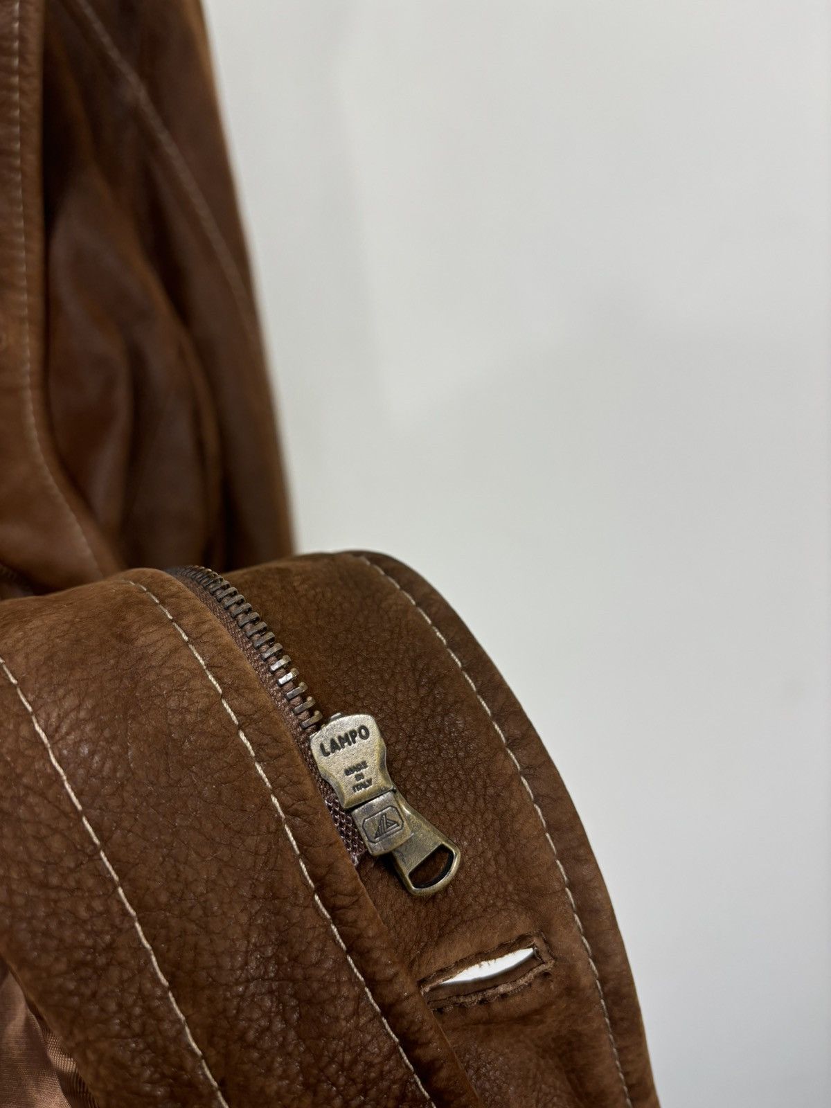 Gimo's Gimo’s Nivola Studio Brown Italian Leather Long Coat Jacket Size US L / EU 52-54 / 3 - 13 Thumbnail