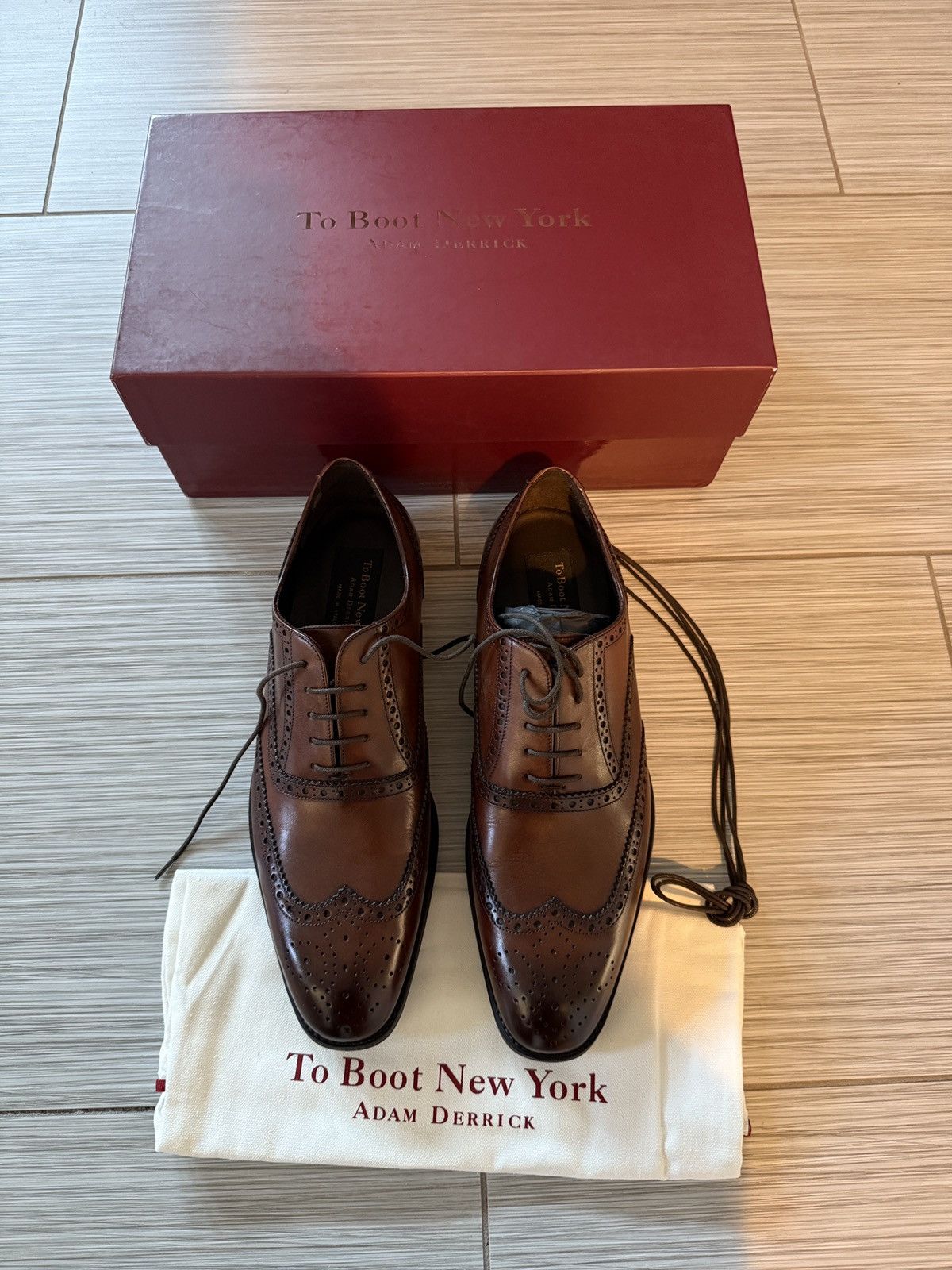 To Boot New York To Boot - New York modern/vintage wingtip USA 9 EU 42 Size US 9 / EU 42 - 1 Thumbnail
