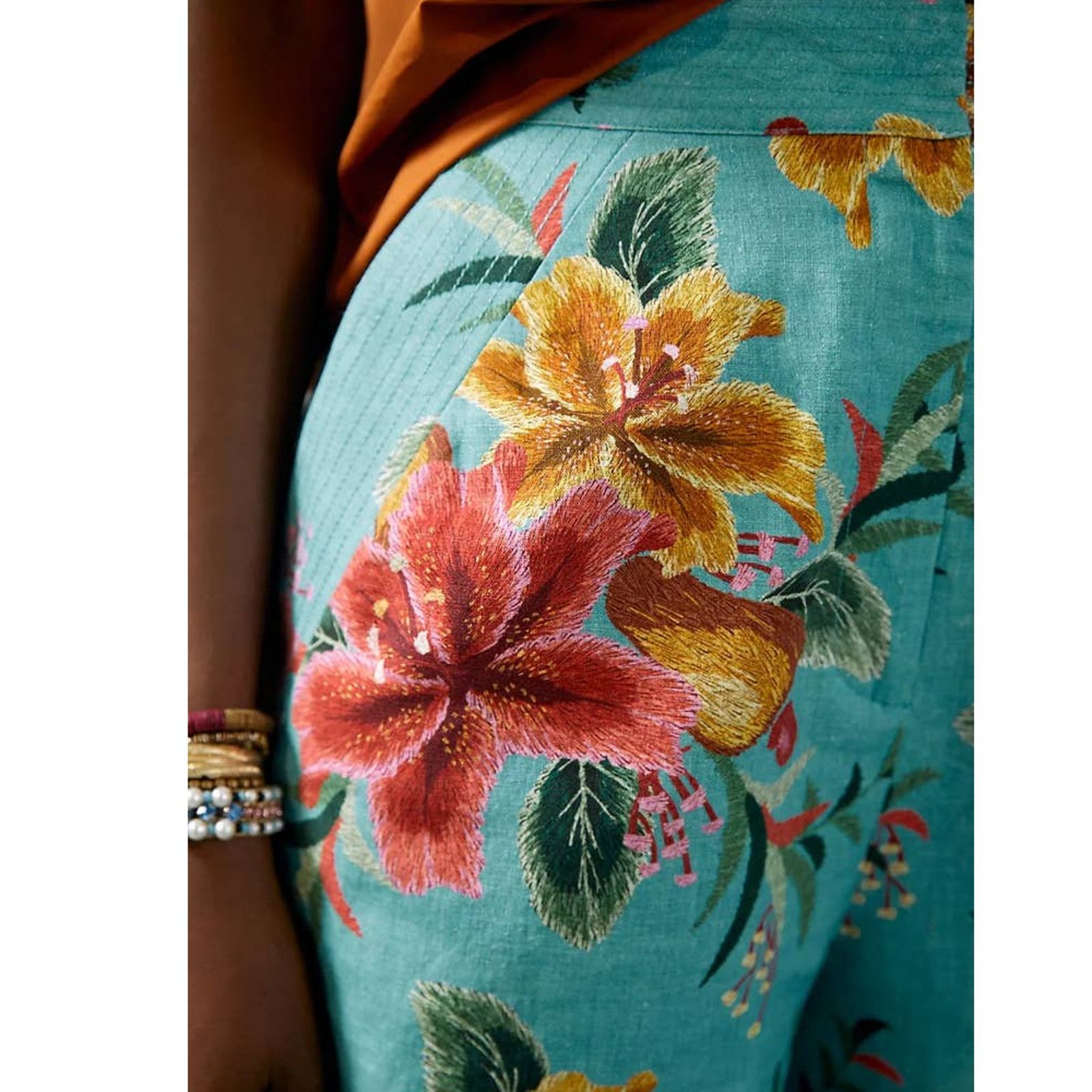 Anthropologie New Anthropologie Farm Rio Melanie Bermuda Shorts $118 XS Size 26" / US 2 / IT 38 - 2 Thumbnail