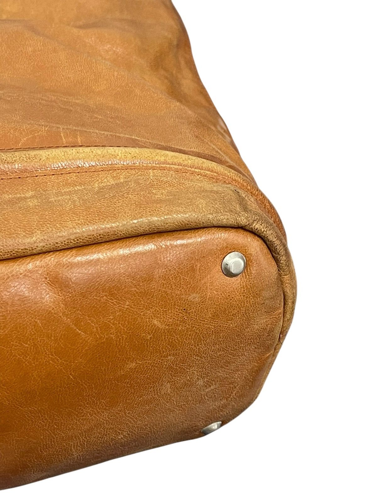 Genuine Leather Full Leather Patina Zeha Tote Shoulder Bag 1🟩7 Size ONE SIZE - 10 Thumbnail