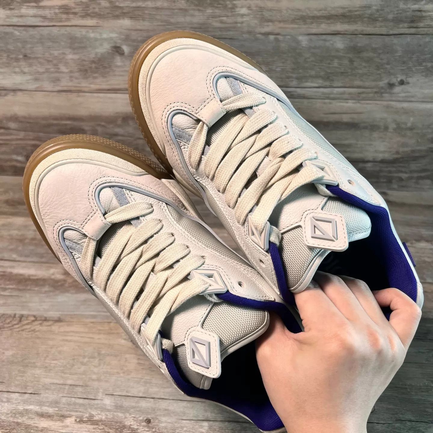 Dior DIOR X CACTUS JACK B713 Men's White Purple/Grey/Brn 42 Size US 9 / EU 42 - 5 Thumbnail