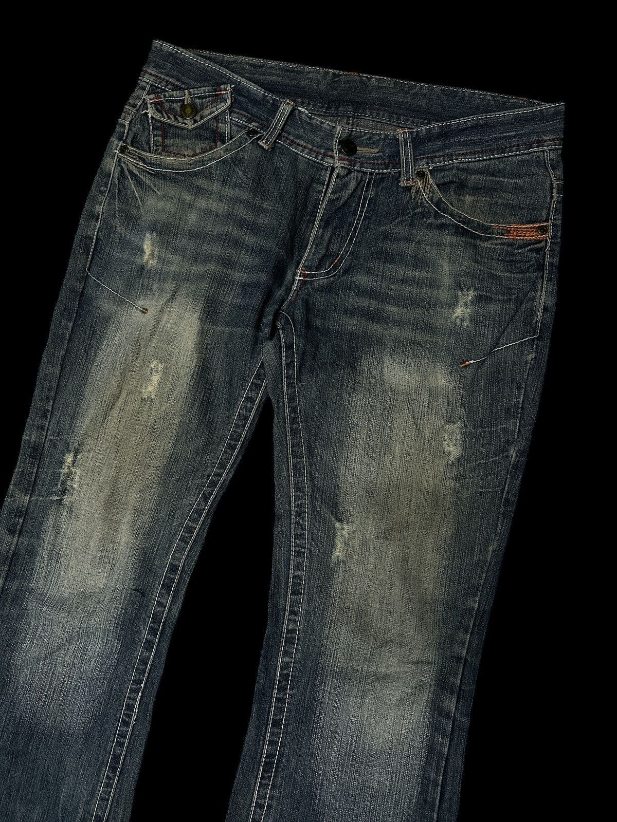 Japanese Brand Flare Bootcut 💥 Request Denim Flare 🎌 Size US 34 / EU 50 - 2 Thumbnail
