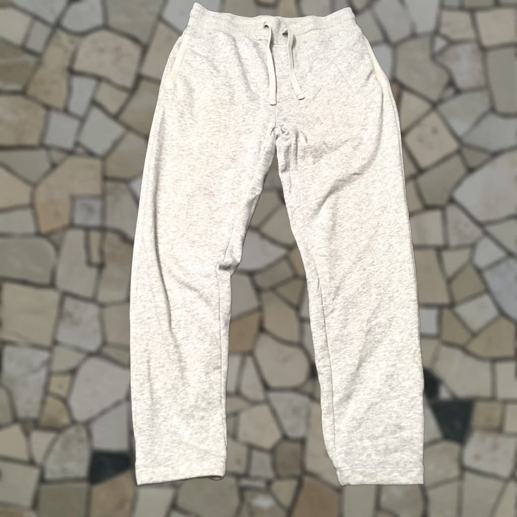 Vintage 32 Degrees HEAT Women Sweat Pants Heather Grey Pull On French Terry Small Regular Size Slim Pockets Casual Mens Womens Girls Boys Size 28" / US 6 / IT 42 - 1 Thumbnail