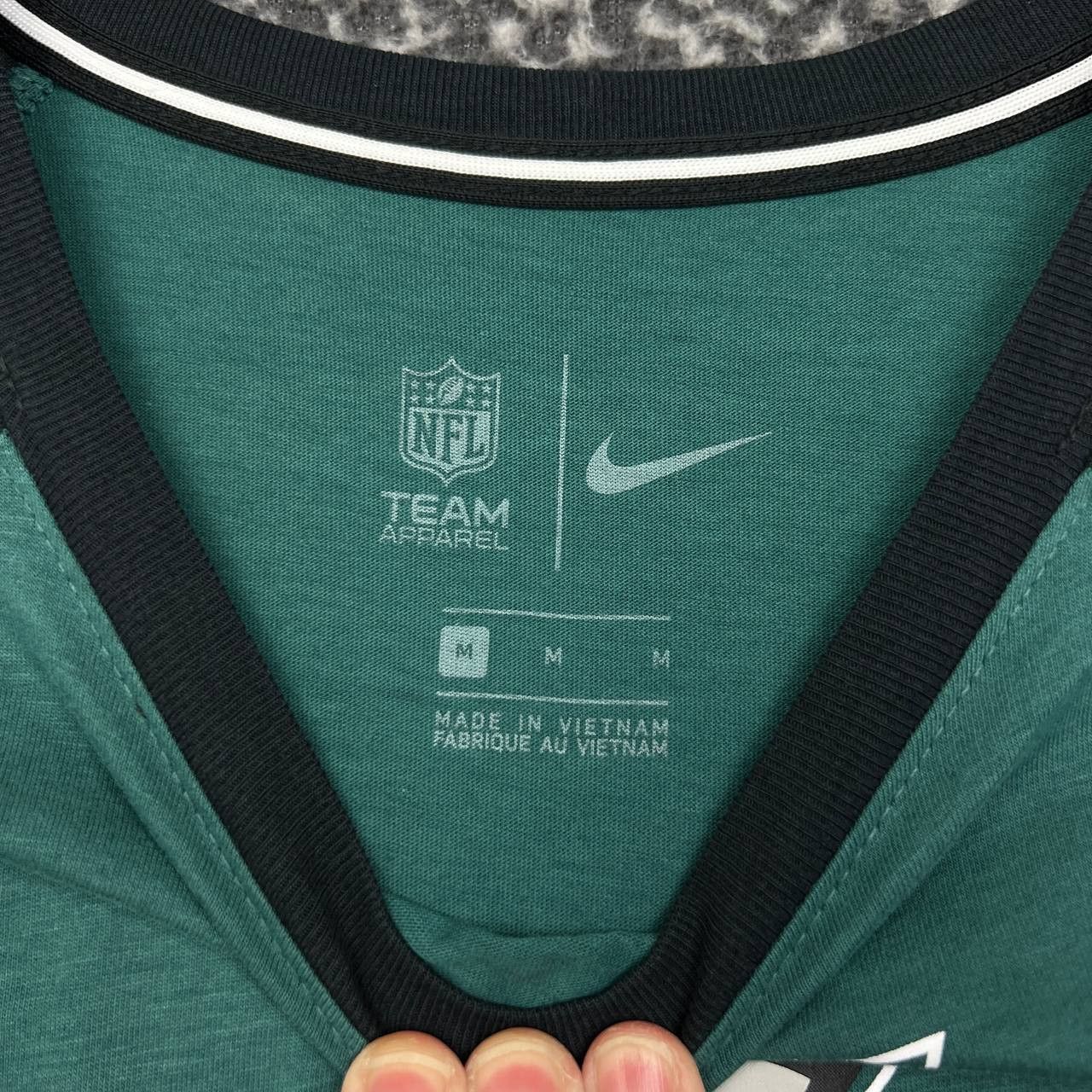 Nike Nike Shirt Women Philadelphia Eagles 3/4 Sleeve New M Size M / US 6-8 / IT 42-44 - 3 Thumbnail