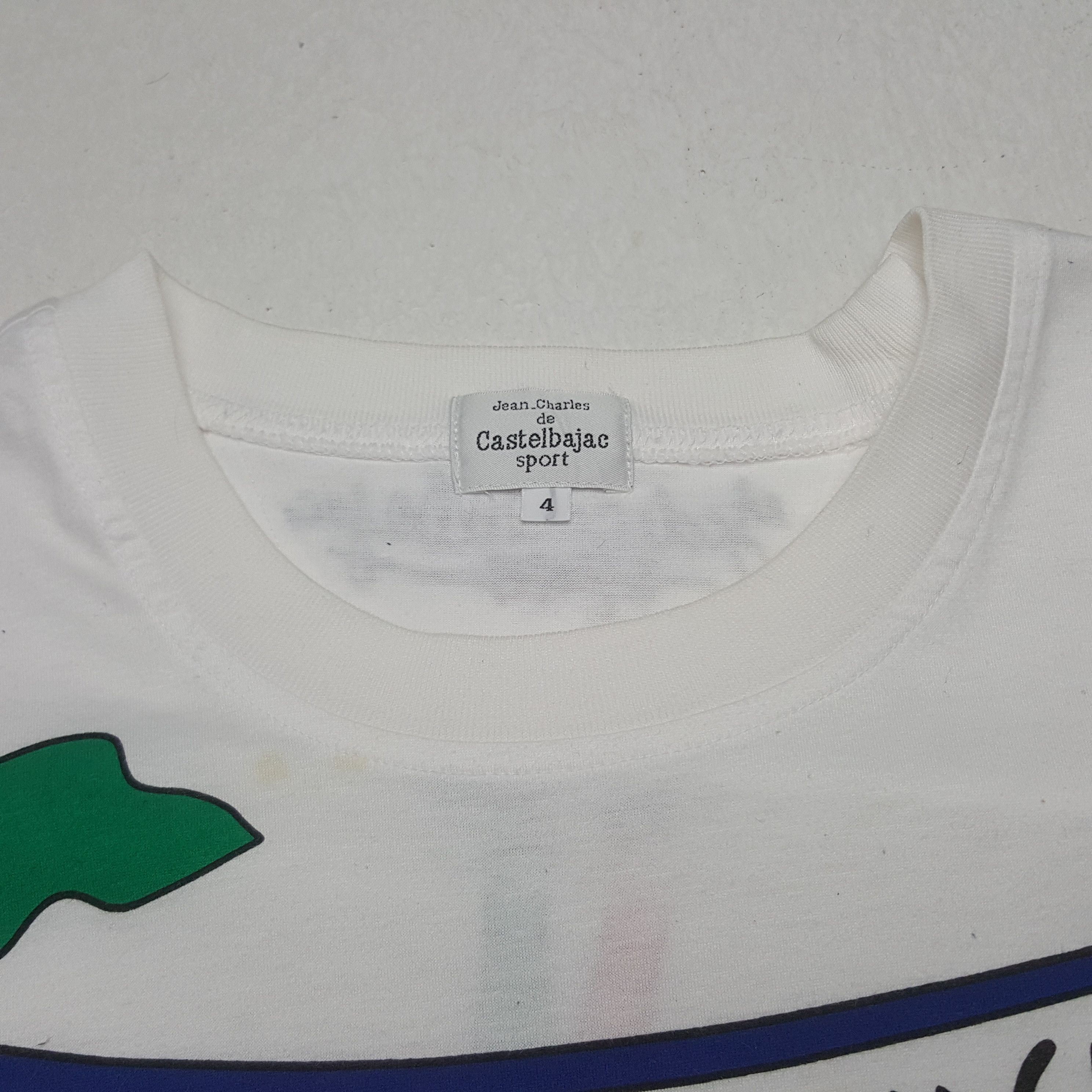 Vintage Vintage Castelbajac Sport Circus Fitness Club Tshirt Size US L / EU 52-54 / 3 - 5 Thumbnail