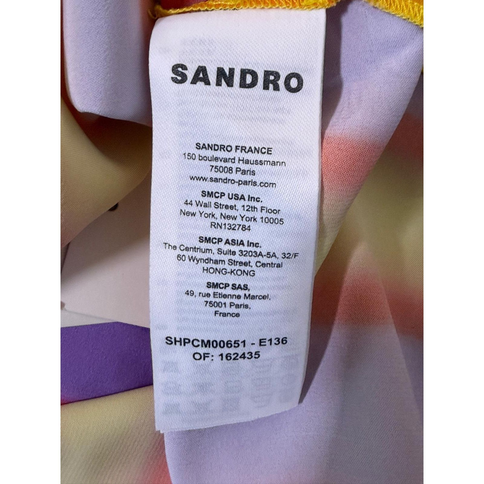 Sandro Sandro NWT Stripped Shirt Size US L / EU 52-54 / 3 - 5 Thumbnail