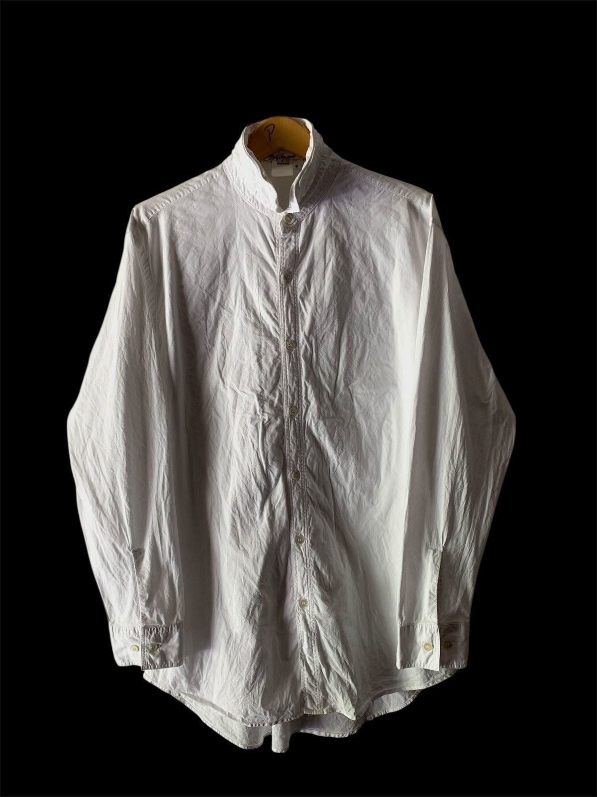 yohji yamamoto pour homme archive 刺繍シャツ Archive Yohji yamamoto pour Homme white shirt
