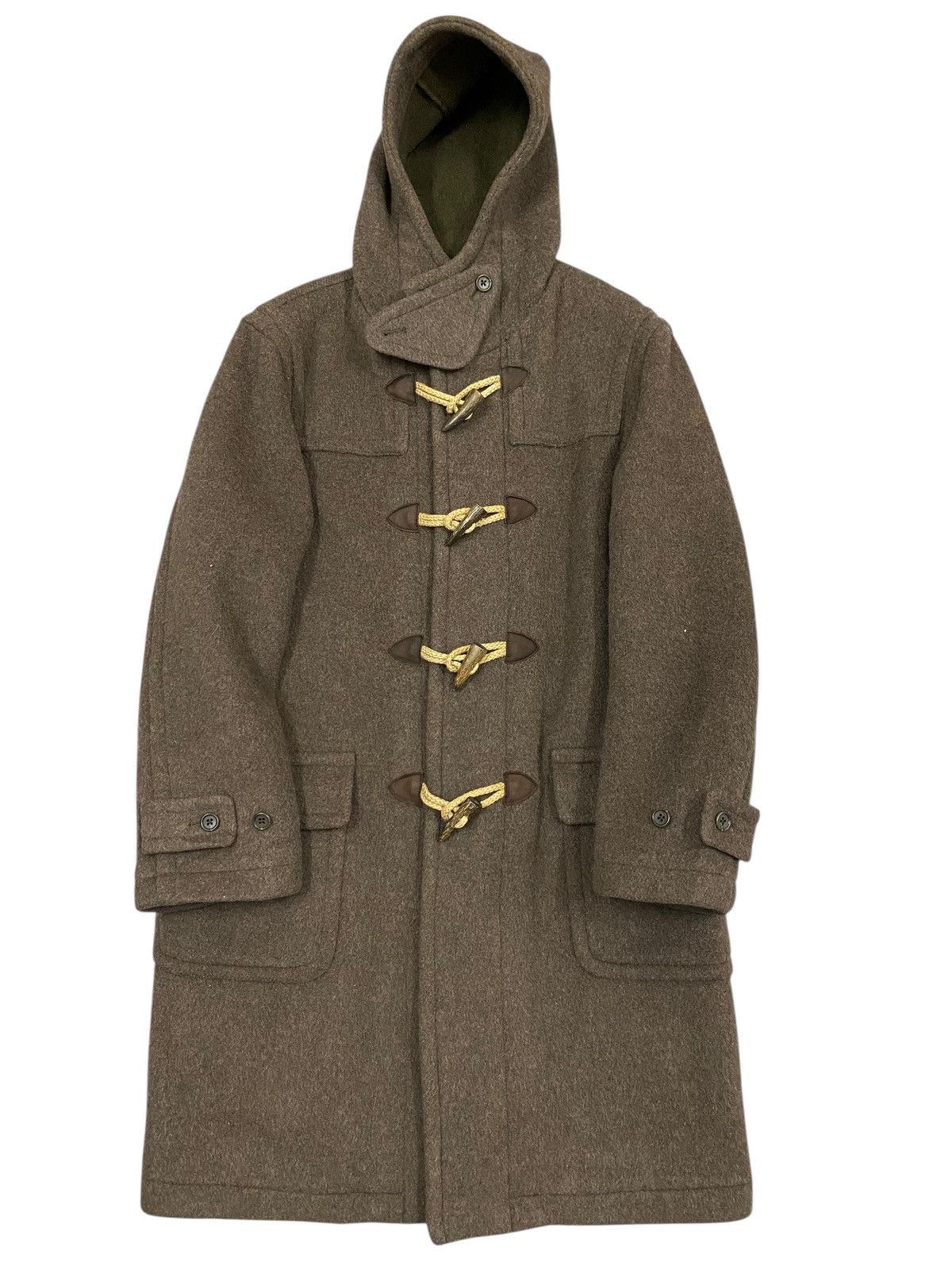 J.Crew × Japanese Brand J.Crew Wool Coat Jacket - Brown Size US M / EU 48-50 / 2 - 2 Thumbnail