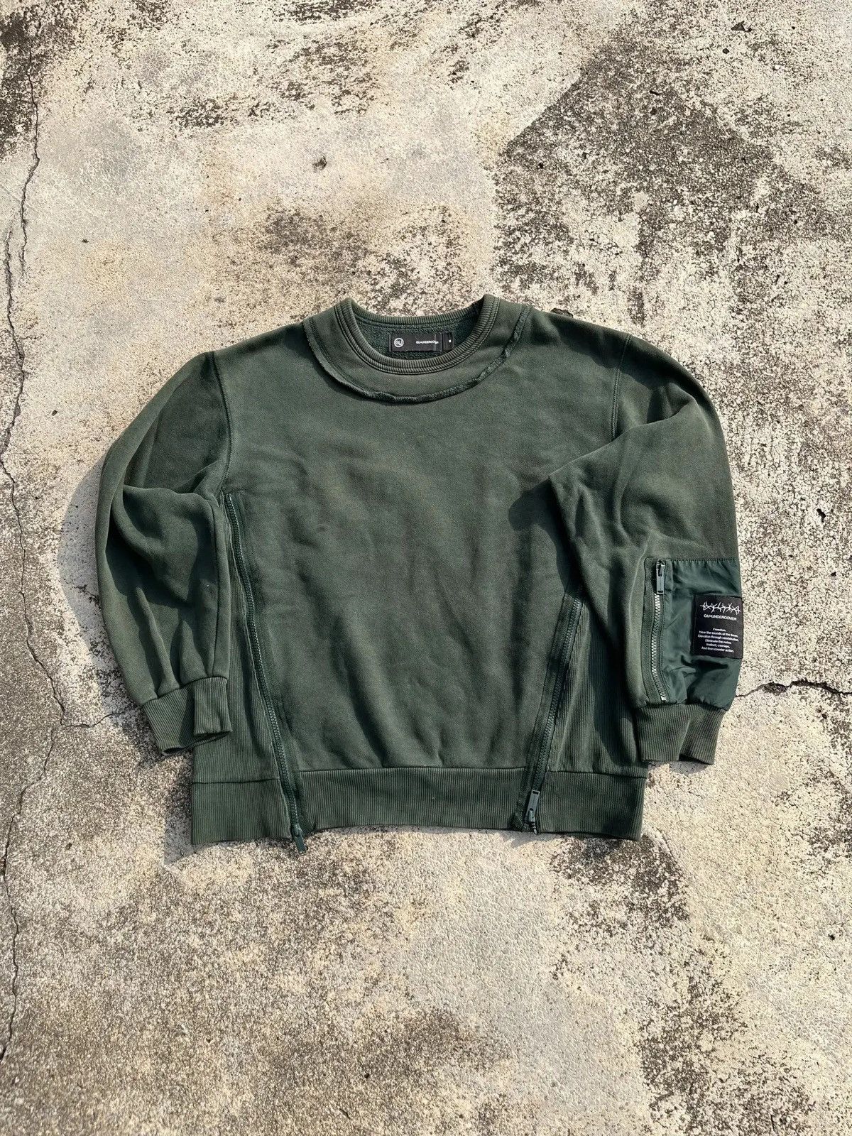 Undercover Underacover GU Zipper Crew Neck Size US M / EU 48-50 / 2 - 3 Thumbnail