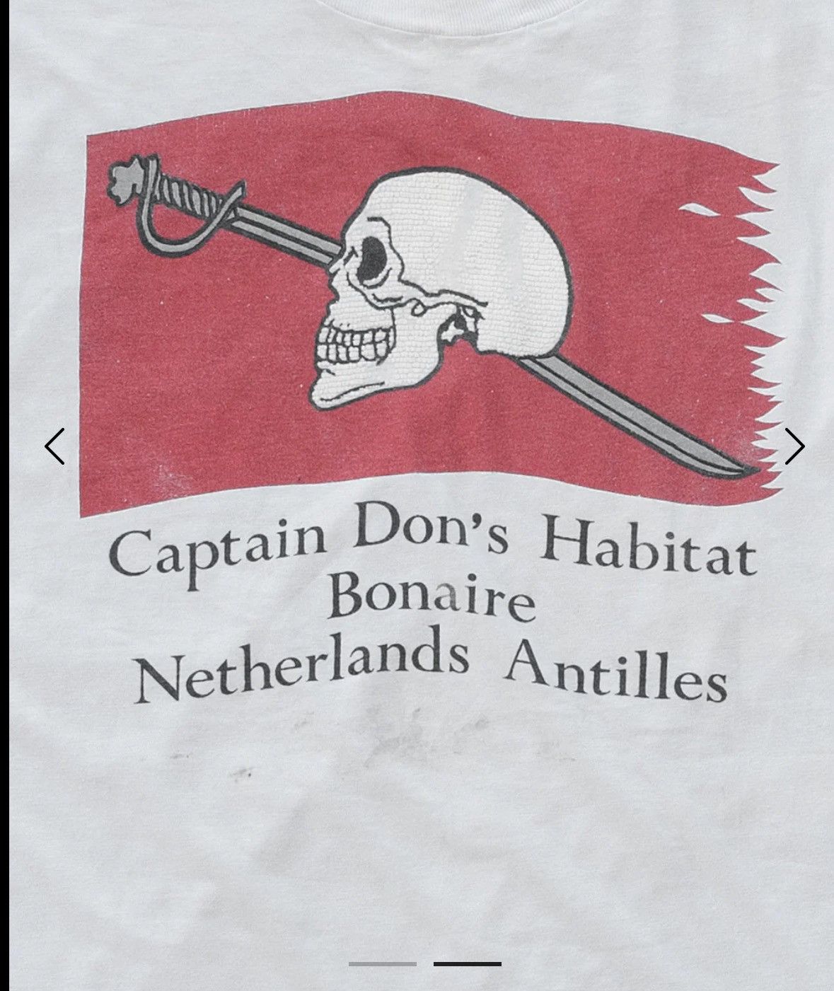 Vintage SINGLE STITCHED "CAPTAIN DON'S HABITAT" TEE - 1990S Size US XL / EU 56 / 4 - 2 Thumbnail