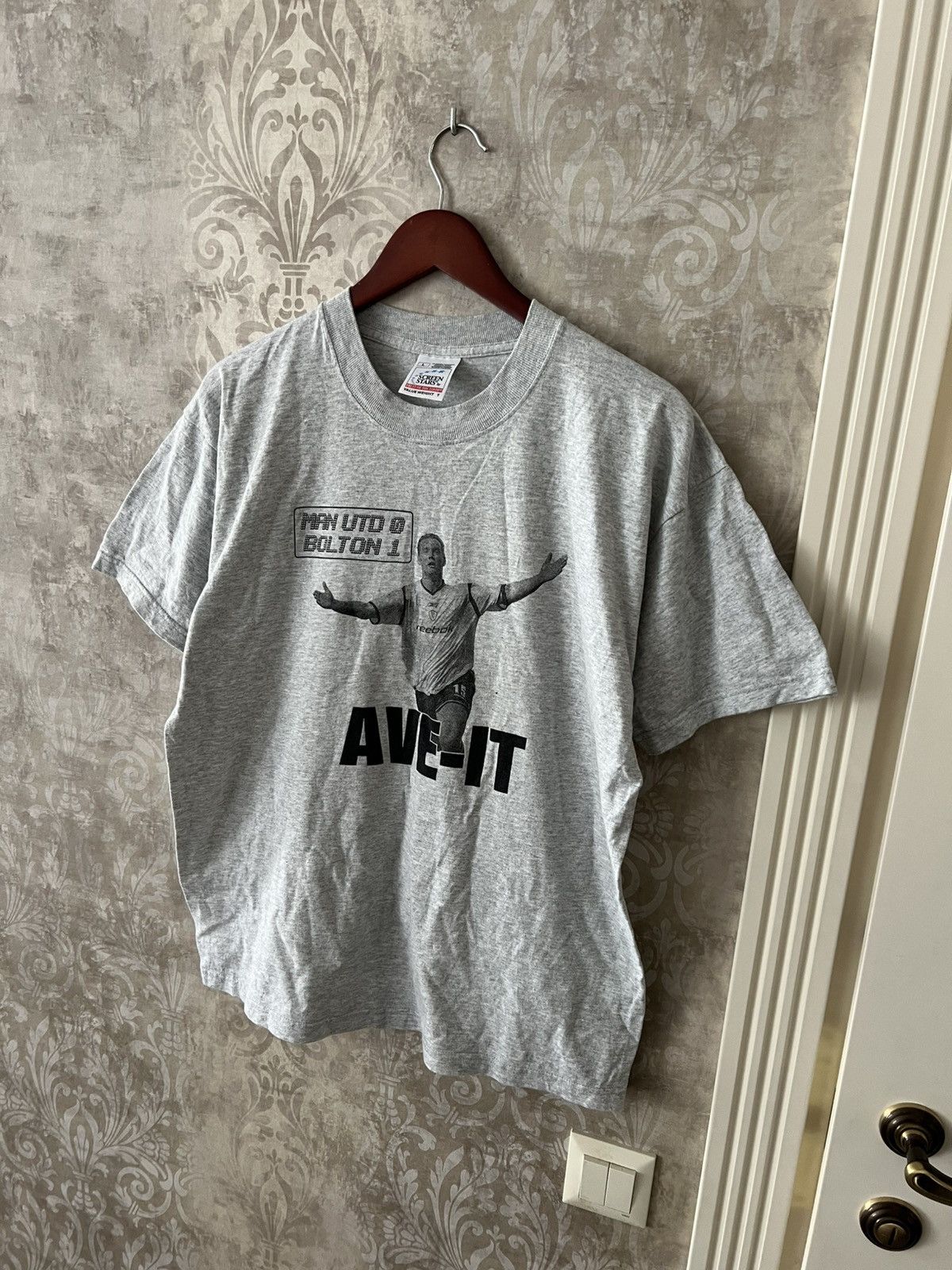 Vintage Vintage Kevin Nolan Bolton Wanderers Ave-It Football Tee Size US L / EU 52-54 / 3 - 2 Thumbnail
