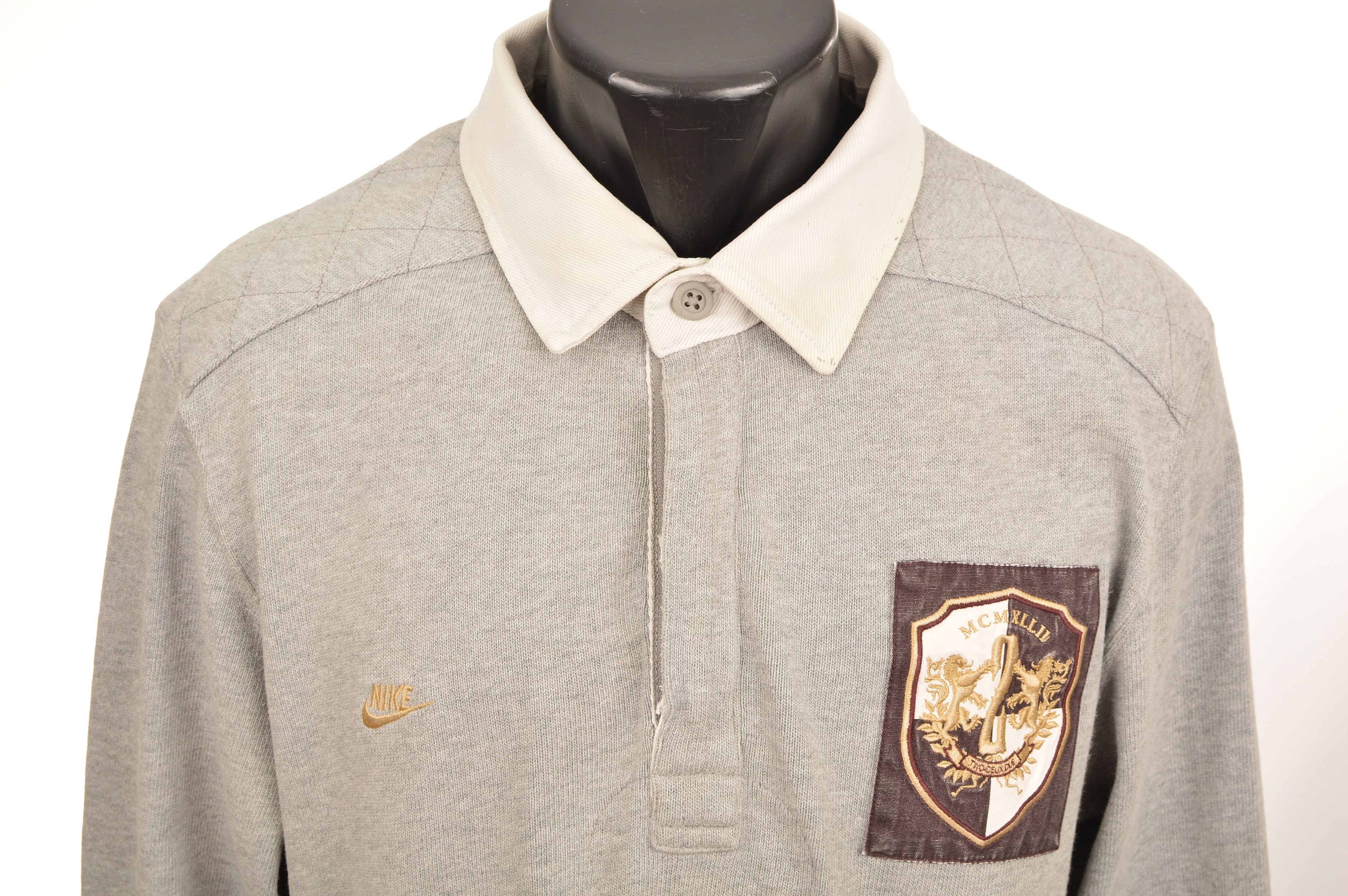 Nike Nike Hooker's Jersey Vintage Rugby Polo Shirt Size US L / EU 52-54 / 3 - 2 Thumbnail