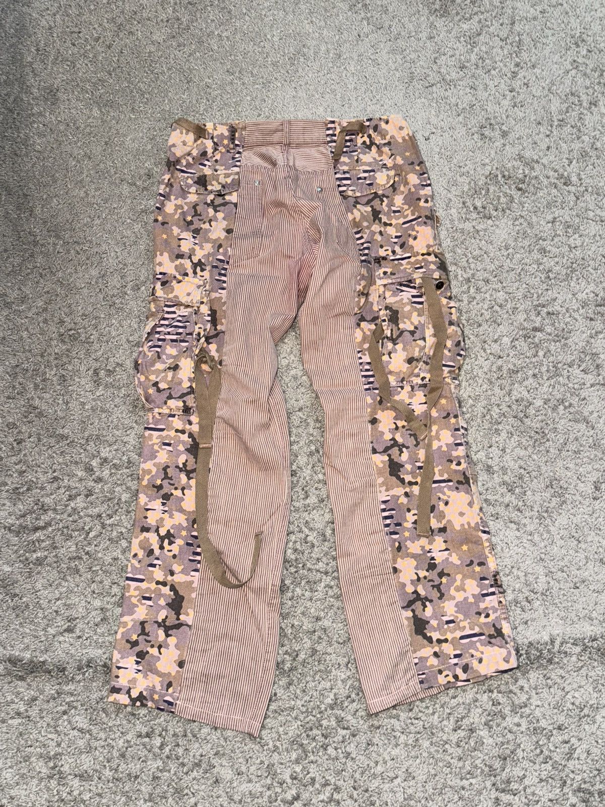 Maison MIHARA YASUHIRO Rare Miharayasuhiro cropped cargos Size US 32 / EU 48 - 4 Thumbnail