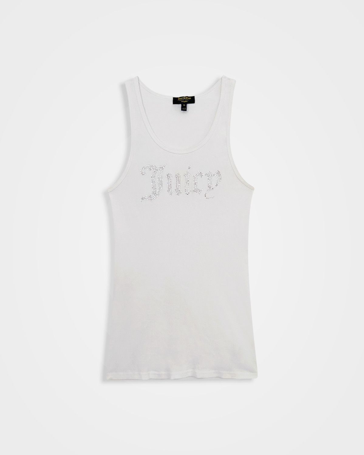 Juicy Couture Jeans Juicy Couture, Diamante Tank Top Size US XL / EU 56 / 4 - 1 Thumbnail