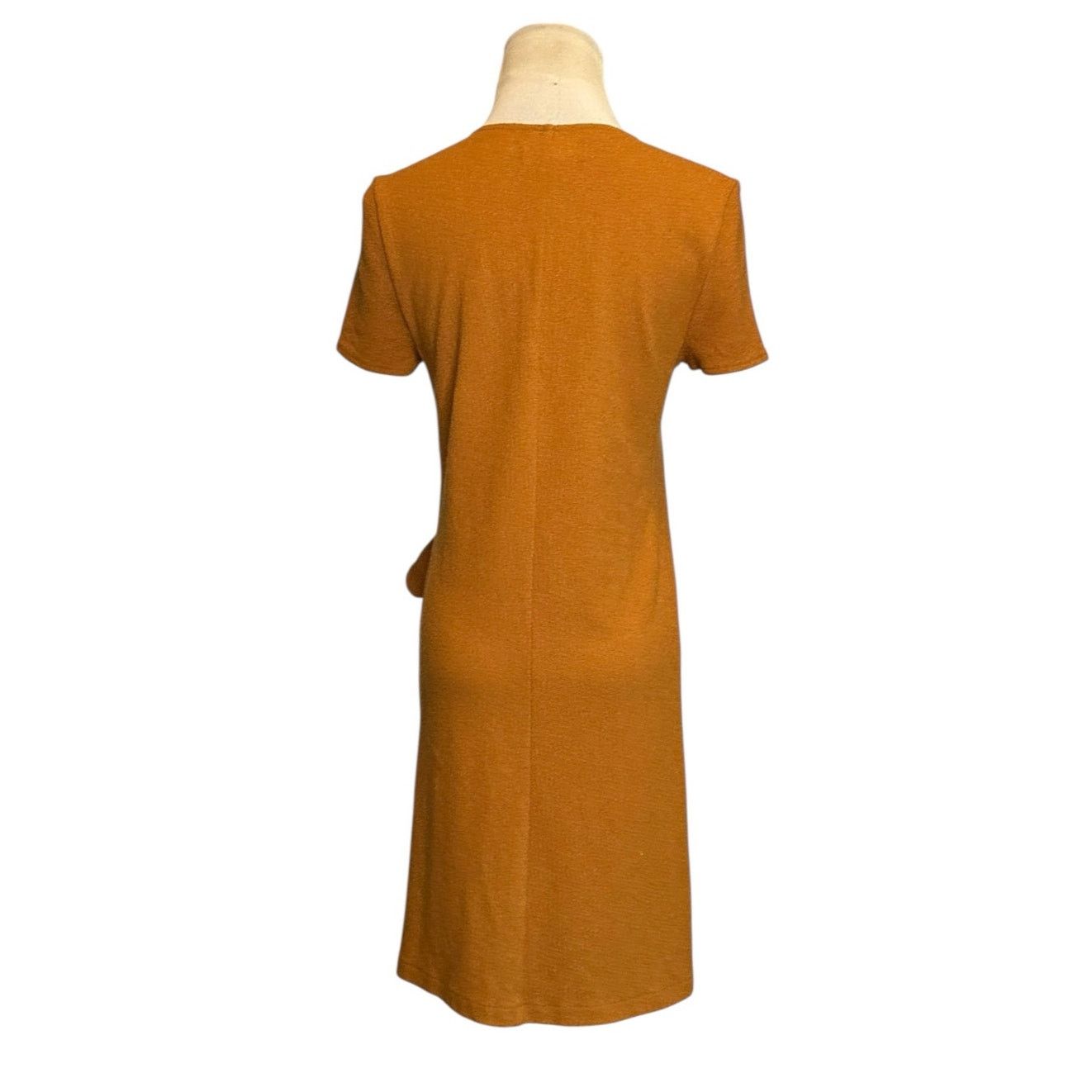 Madewell Madewell Golden Pecan faux wrap mini dress size XS Size XS / US 0-2 / IT 36-38 - 2 Thumbnail