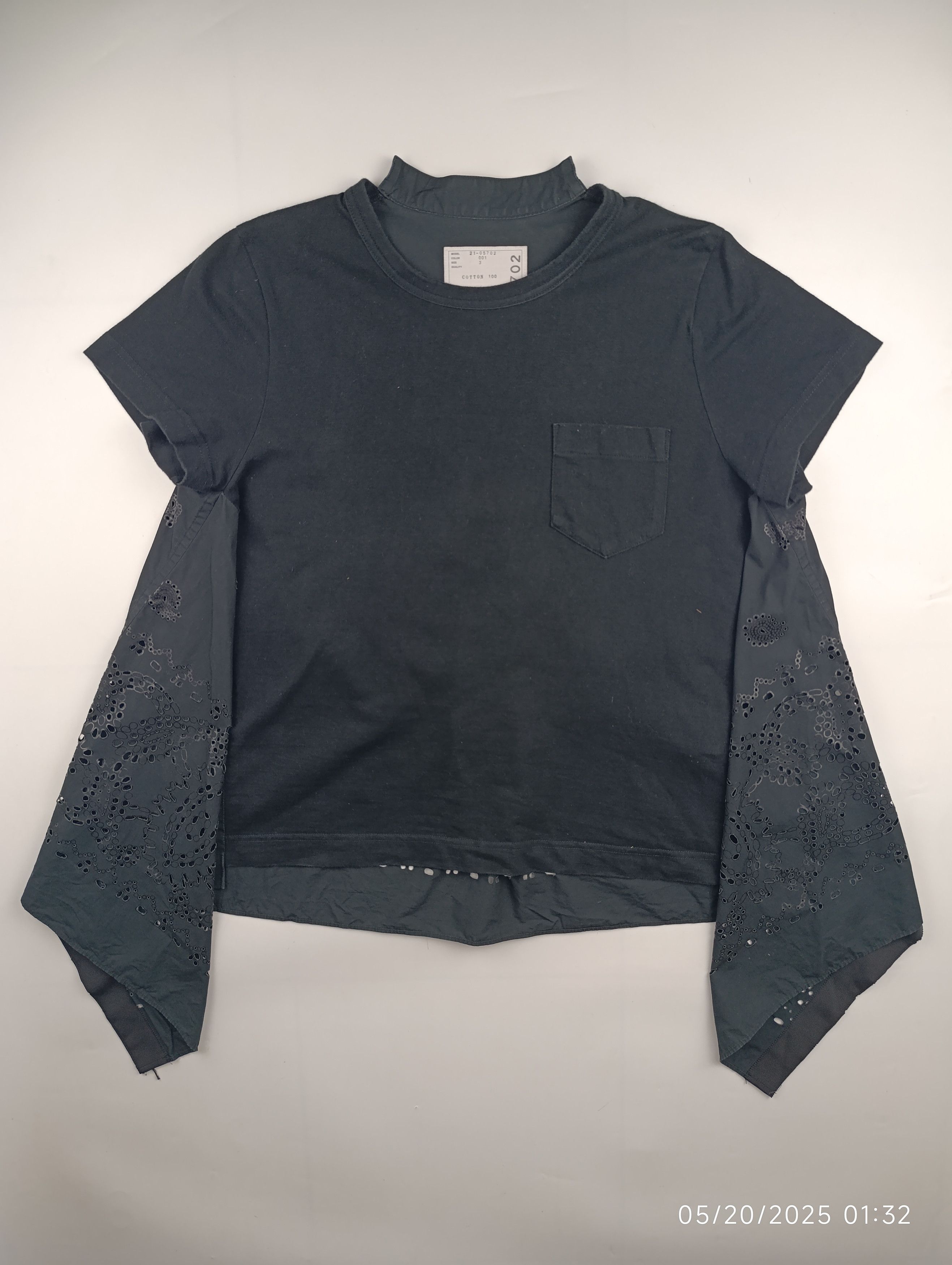 Sacai sacai F/W 21' bandana opal t-shirt Size M / US 6-8 / IT 42-44 - 1 Thumbnail