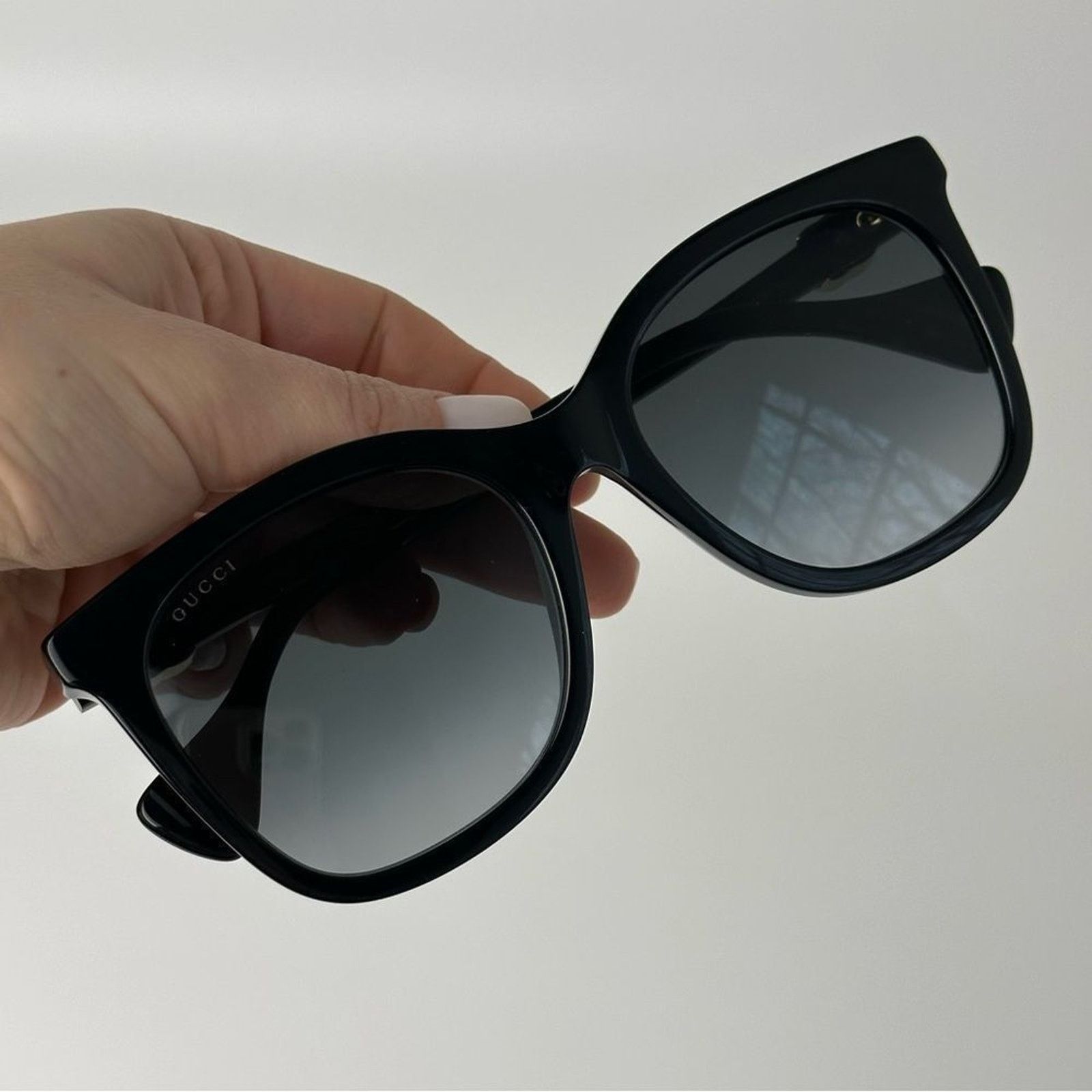 Gucci BRAND NEW GUCCI GG1071S 001 Black/Grey Women Sunglasses Size ONE SIZE - 7 Thumbnail