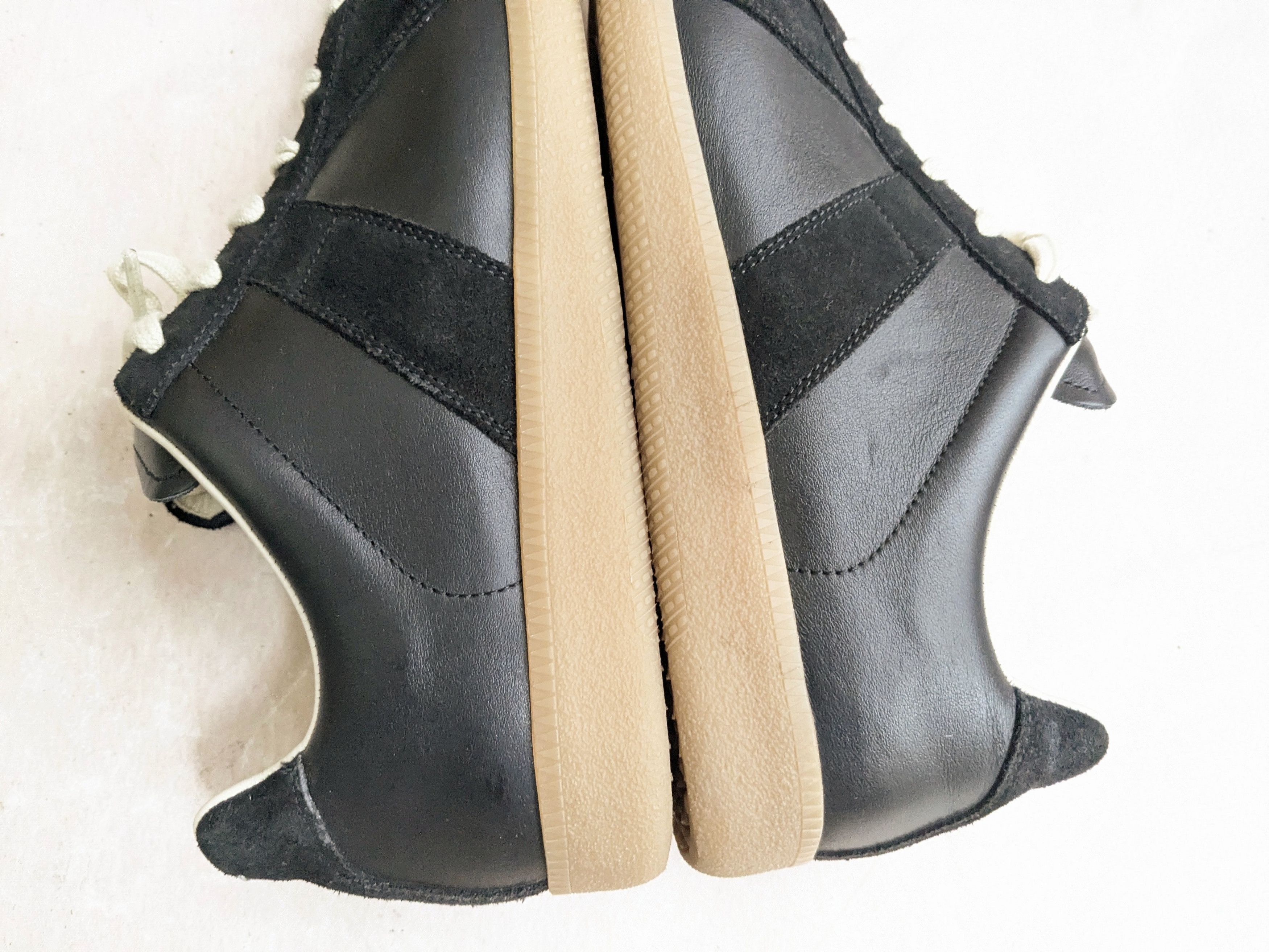 Maison Margiela Maison Margiela GAT Replica Black 12 45 Gum Low Size US 12 / EU 45 - 11 Thumbnail