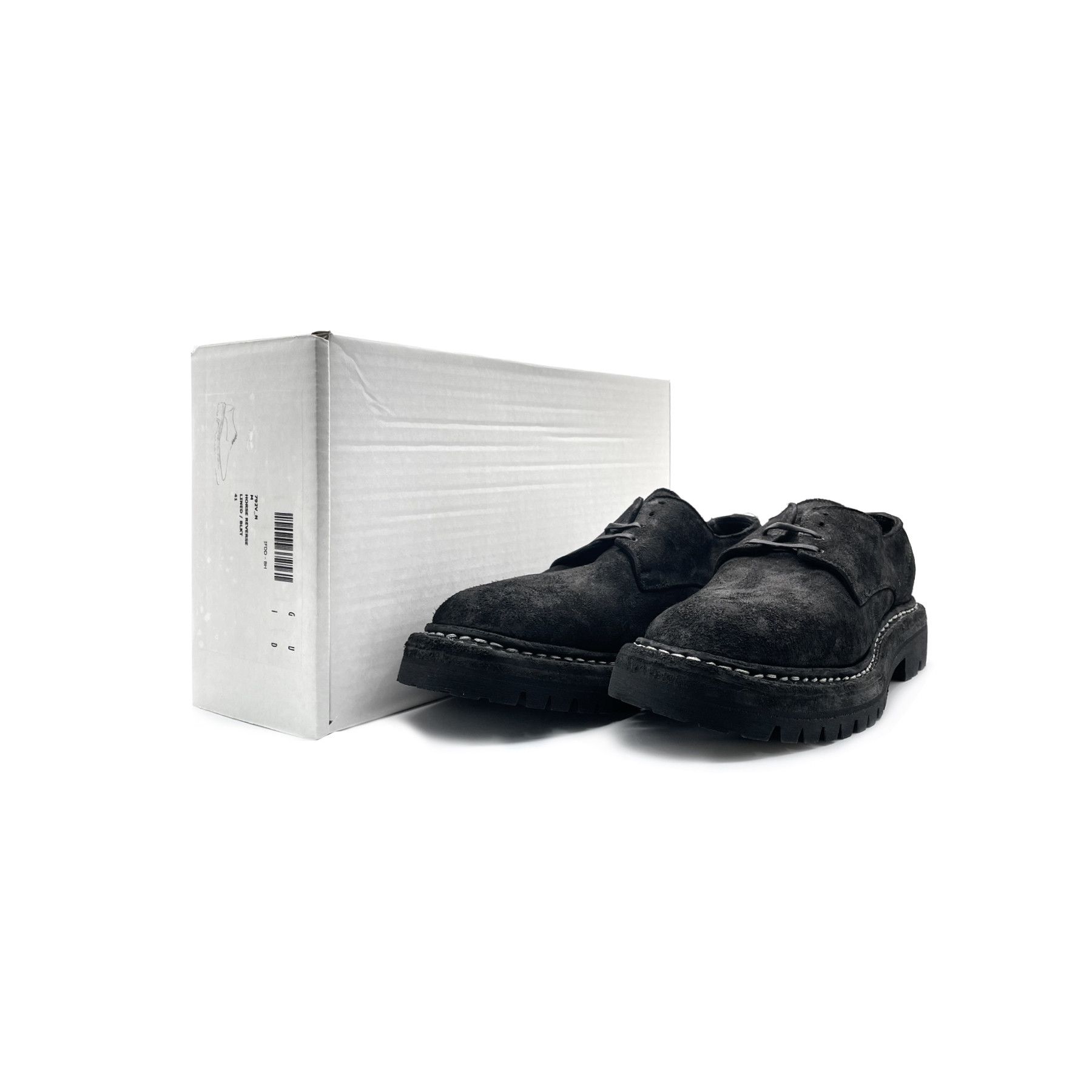 Guidi GUIDI 792VN Classic Long Lace-up Derby Shoes Size US 8.5 / EU 41-42 - 4 Thumbnail