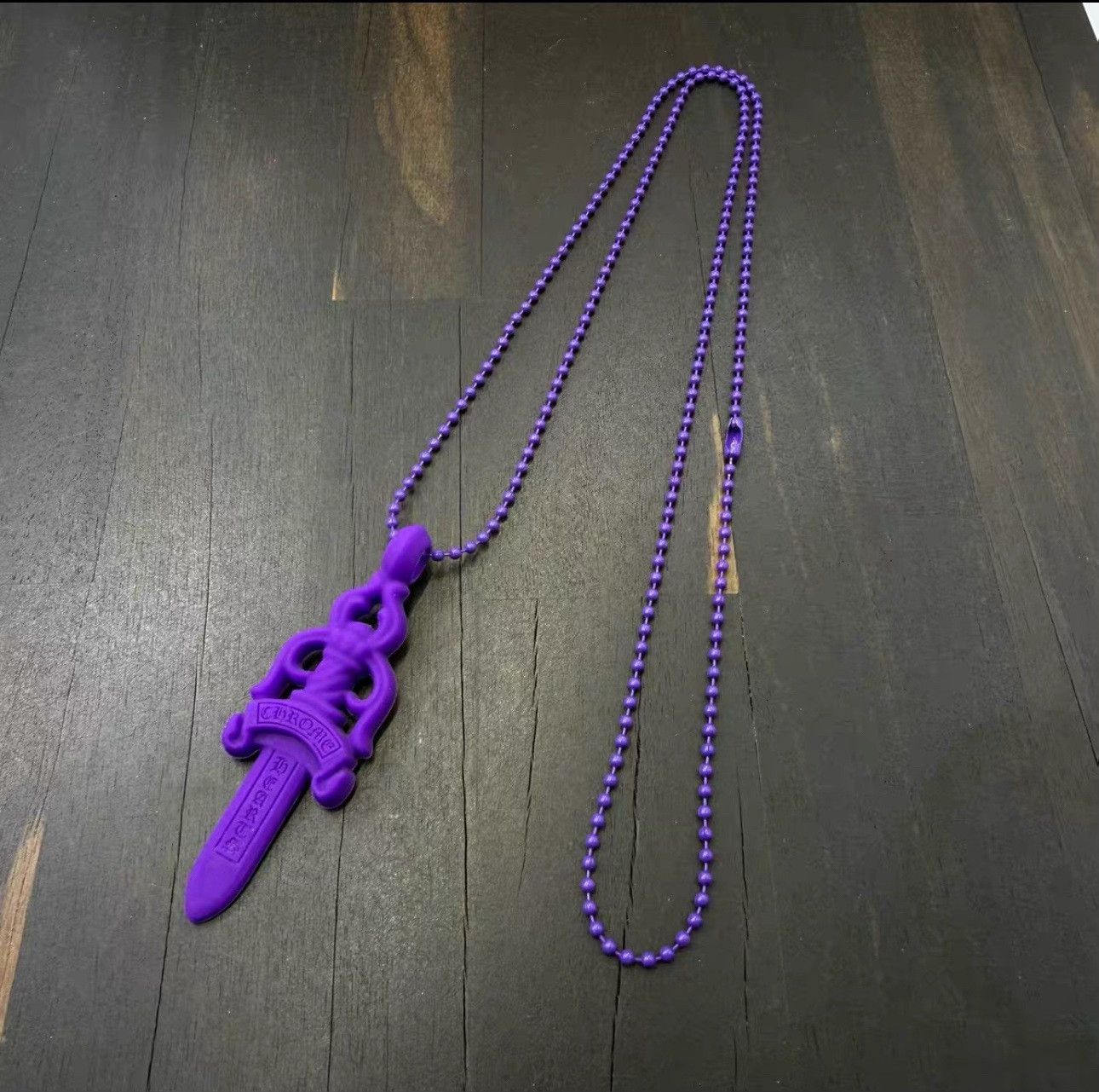 Chrome Hearts Chrome Hearts Purple Jewelry M Men Size ONE SIZE - 1 Thumbnail