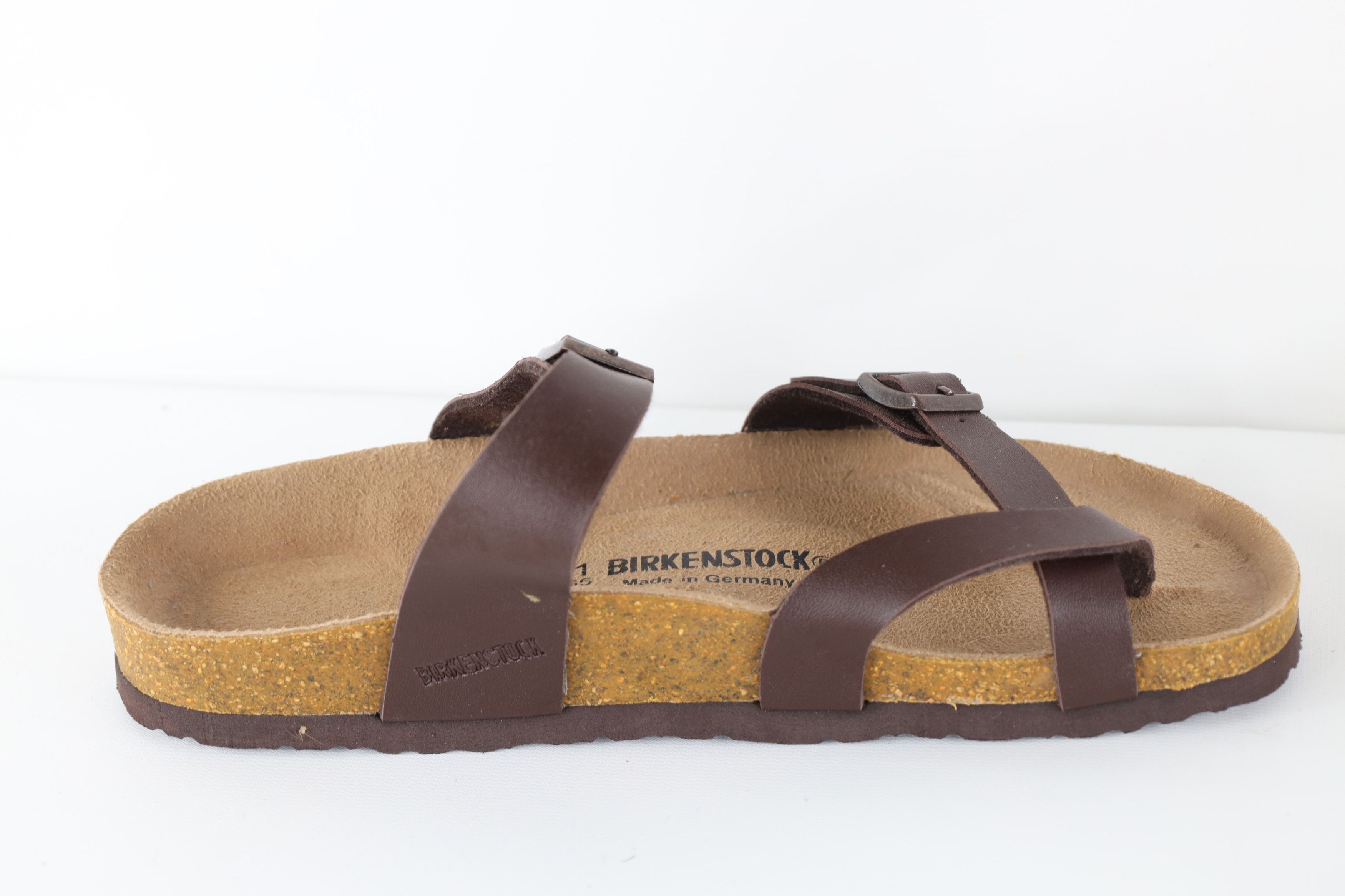Birkenstock Birkenstock Mayari Leather Strap Sandals Brown 10 Size US 10 / IT 40 - 7 Thumbnail