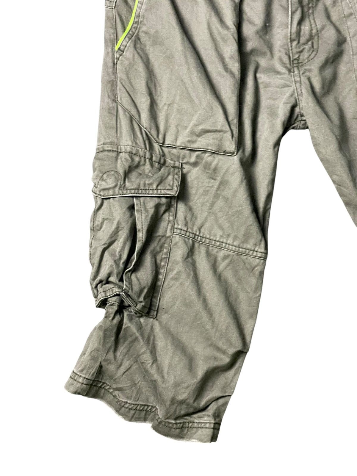 Japanese Brand × Vintage DOMINATES Brand Double Waisted Quarter Cargo (97) Size US 31 - 3 Thumbnail
