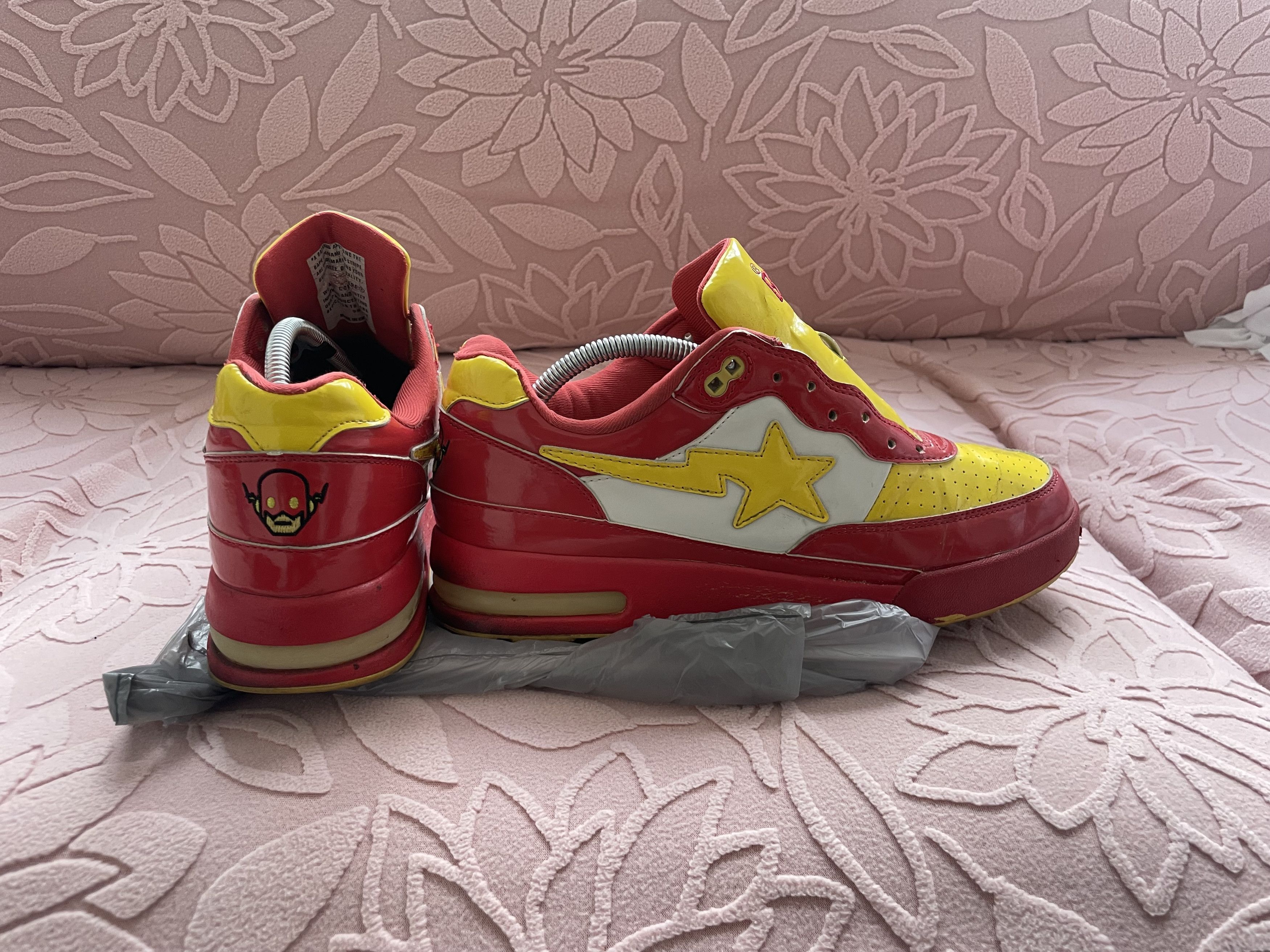 Bape × DC Comics Bapesta Bape The Flash Roadster Sz 9.5 | Grailed