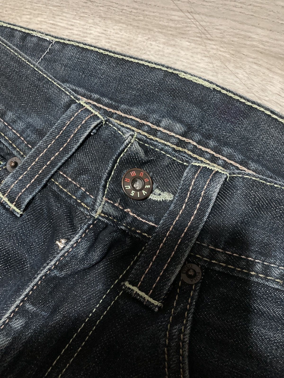 Evisu × Puma × Vintage Evisu x Puma Vintge denim pants jeans Size US 30 / EU 46 - 7 Thumbnail